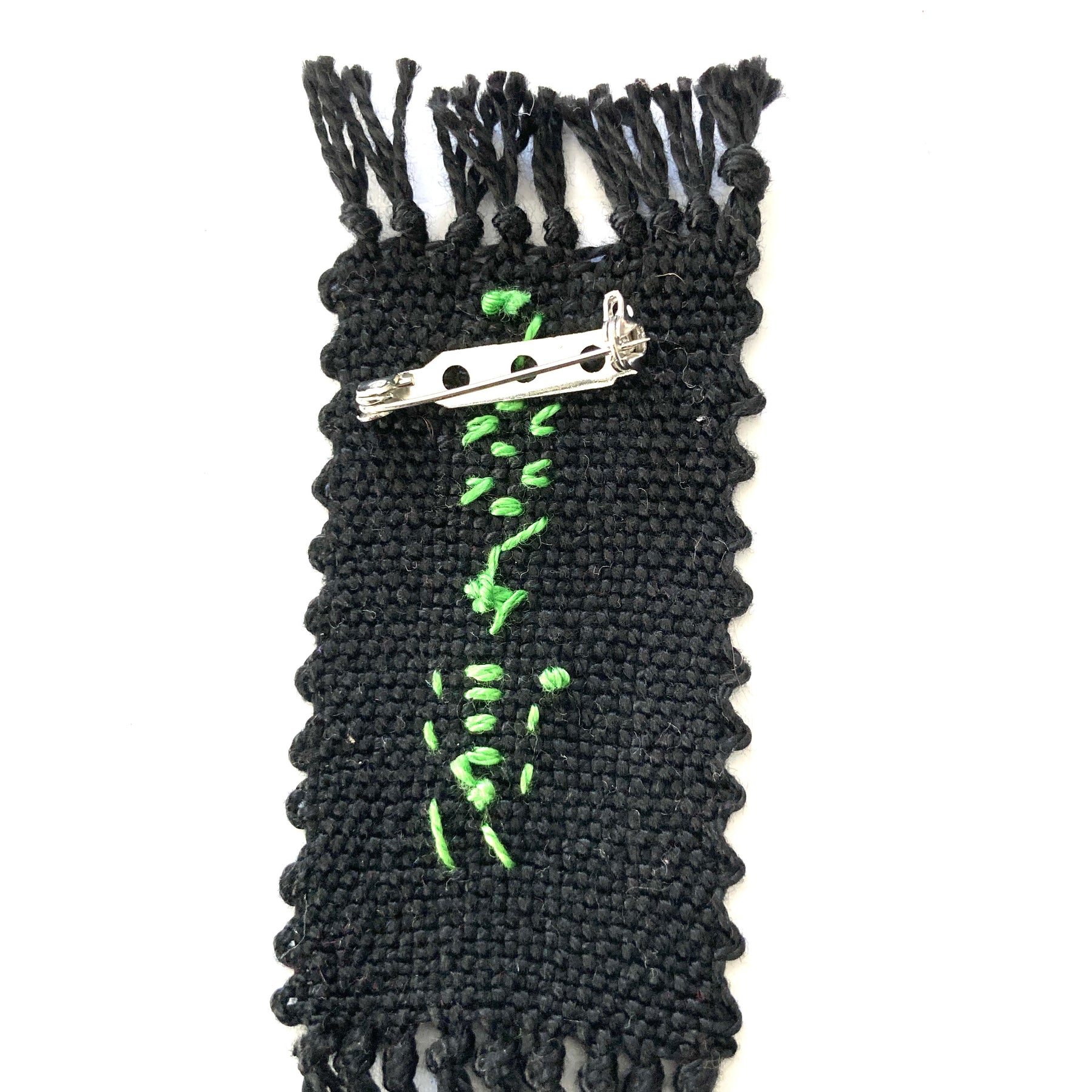 Bobbin lace badge