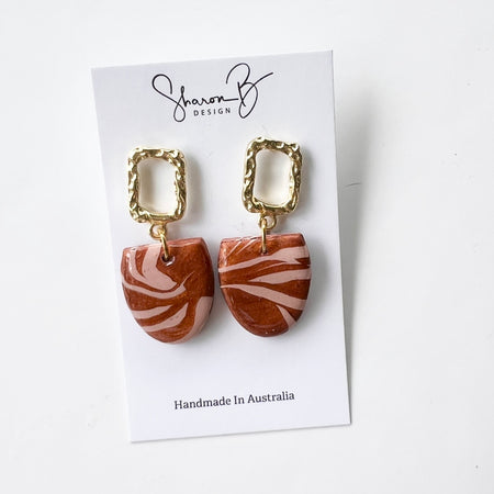 Earrings~Dangles~Affordable ~Lightweight ~ One off design.