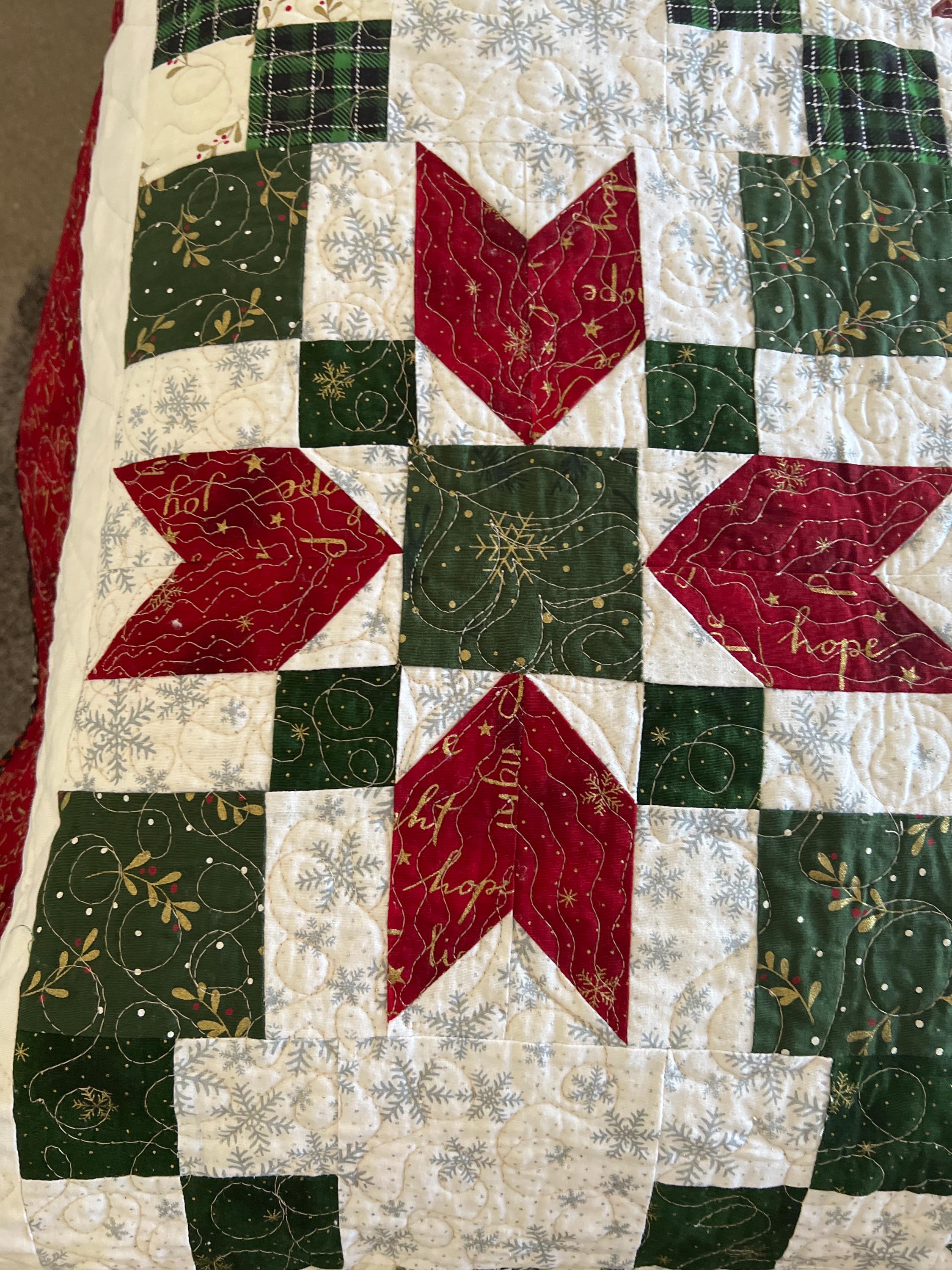 Christmas Quilt Pattern Bundle: 8 Holiday Quilt Blocks, Video Tutorial (PDF Pattern)