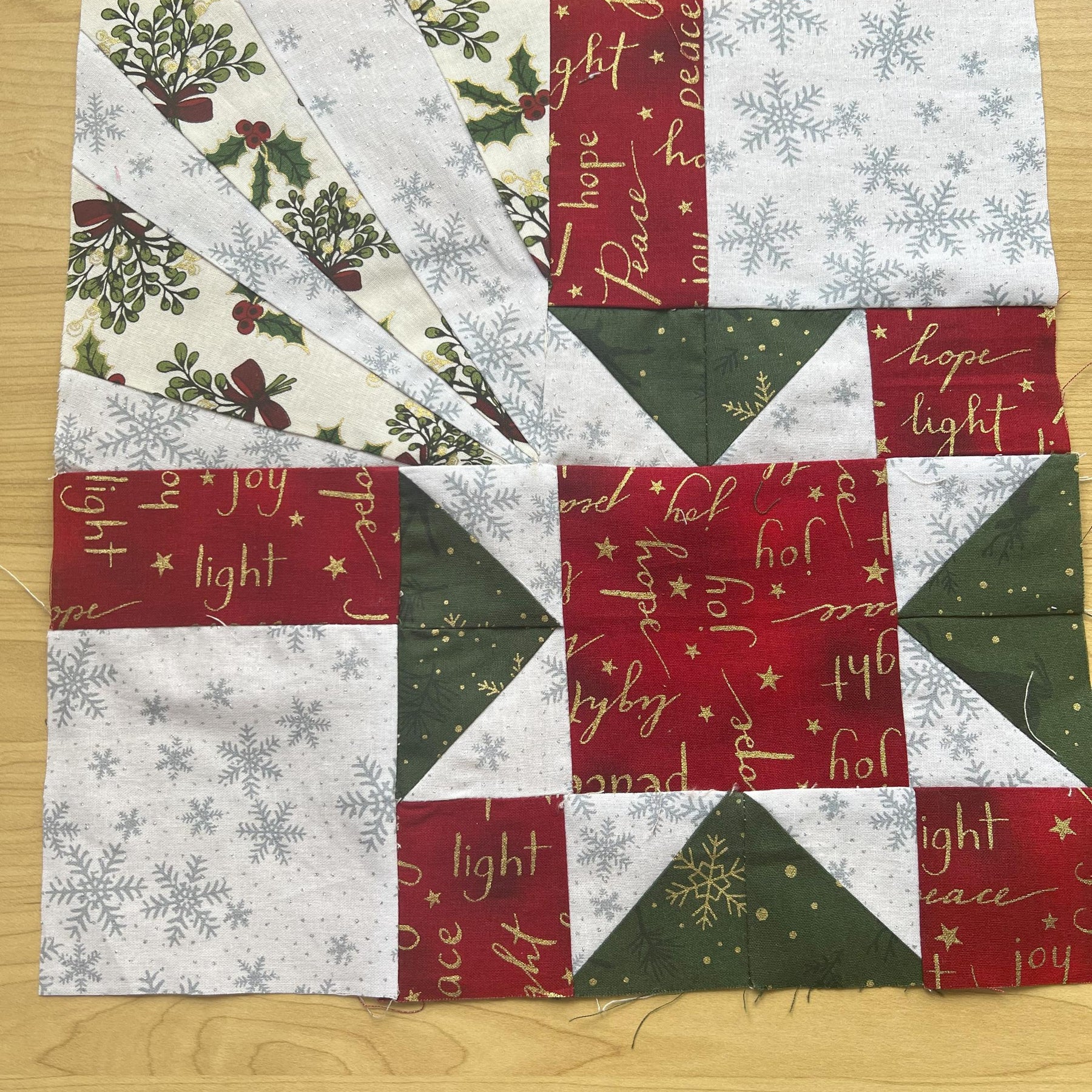 Christmas Quilt Pattern Bundle: 8 Holiday Quilt Blocks, Video Tutorial (PDF Pattern)