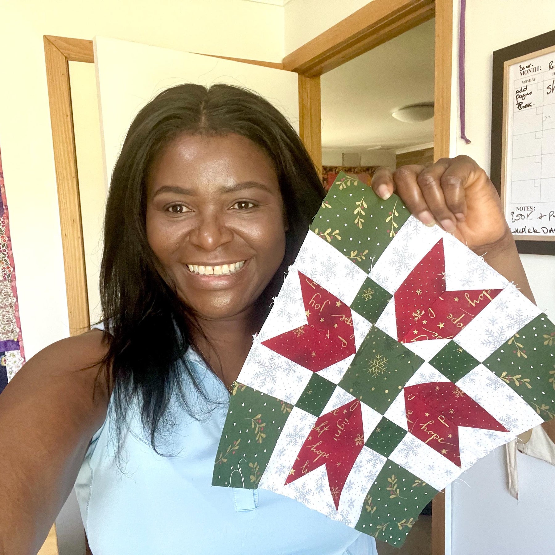 Christmas Quilt Pattern Bundle: 8 Holiday Quilt Blocks, Video Tutorial (PDF Pattern)
