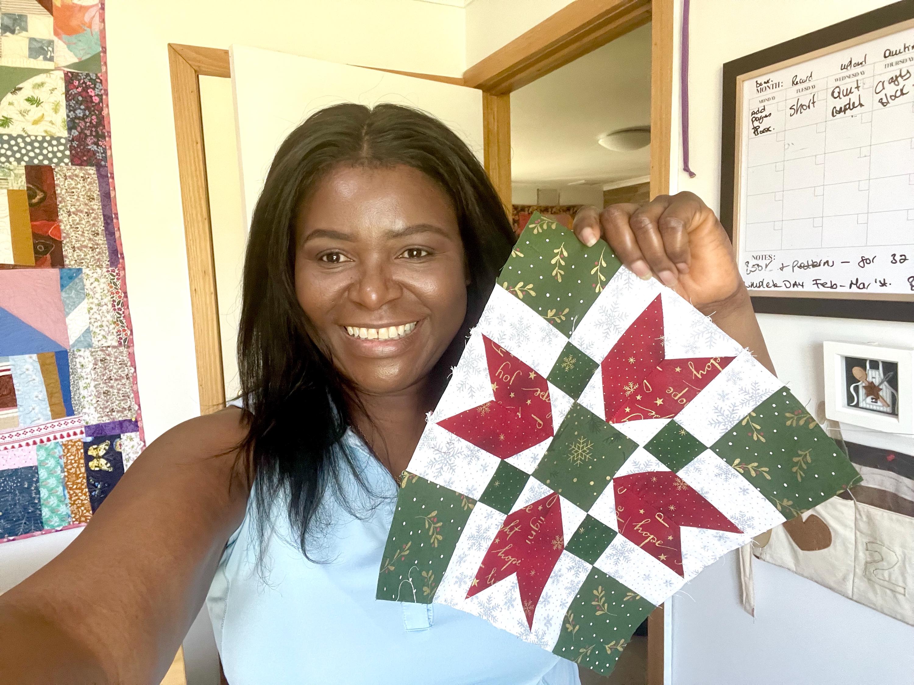 Christmas Quilt Pattern Bundle: 8 Holiday Quilt Blocks, Video Tutorial (PDF Pattern)