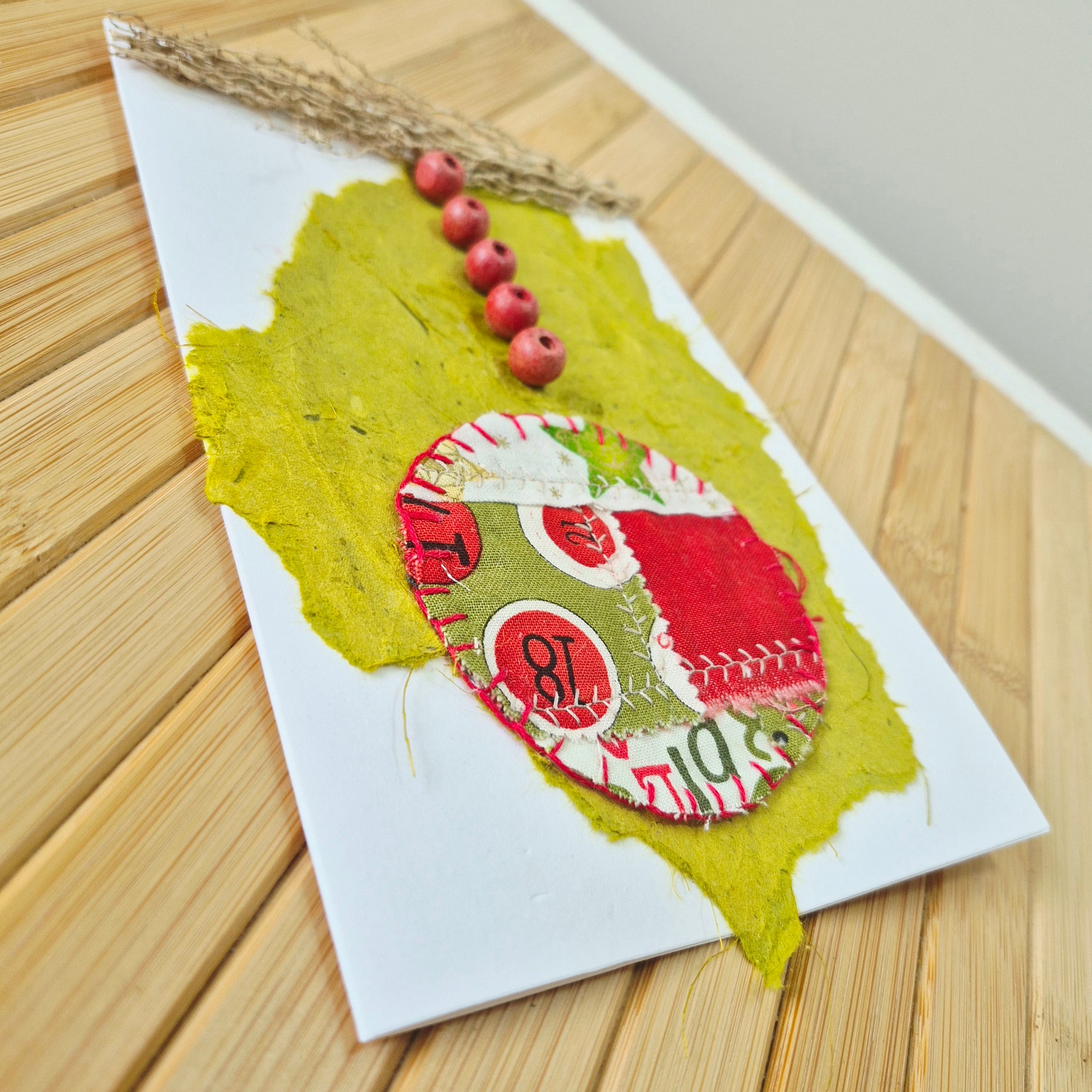 Exquisite Handmade Christmas Card Set - Pack of 3