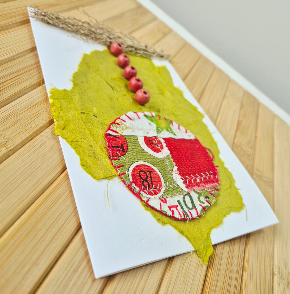 Exquisite Handmade Christmas Card Set - Pack of 3