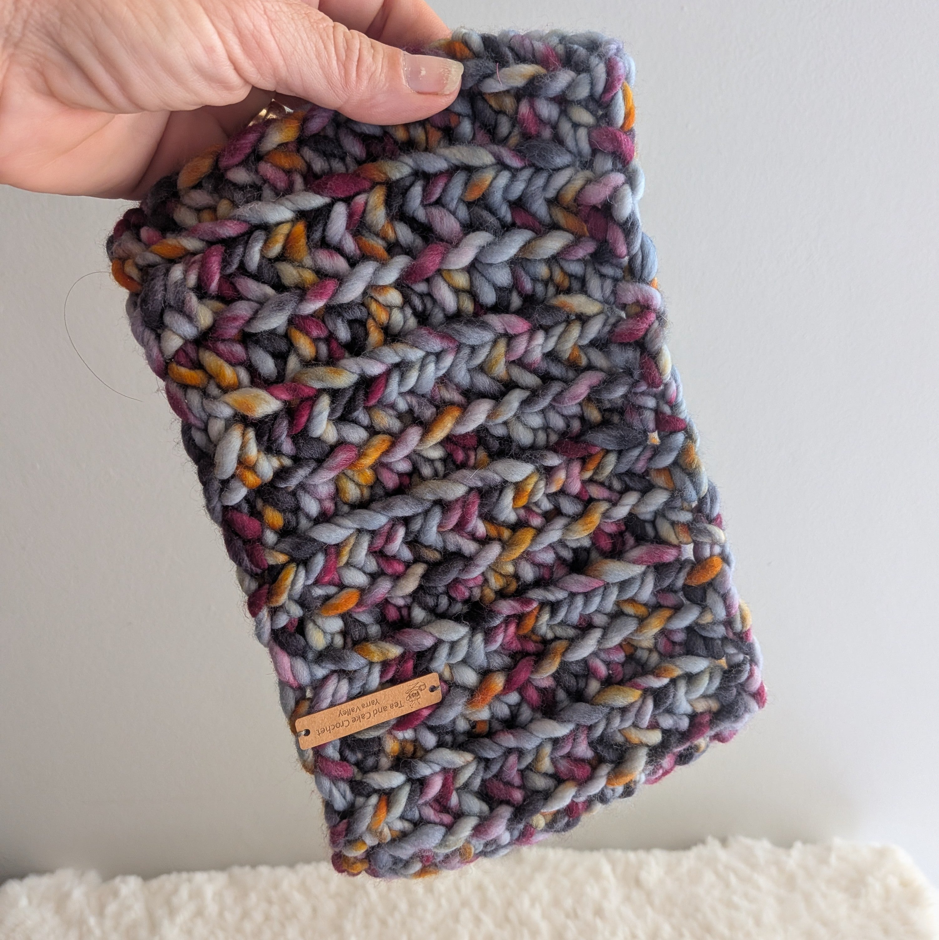 Cozy Headband Ear Warmer Autumn Vibes