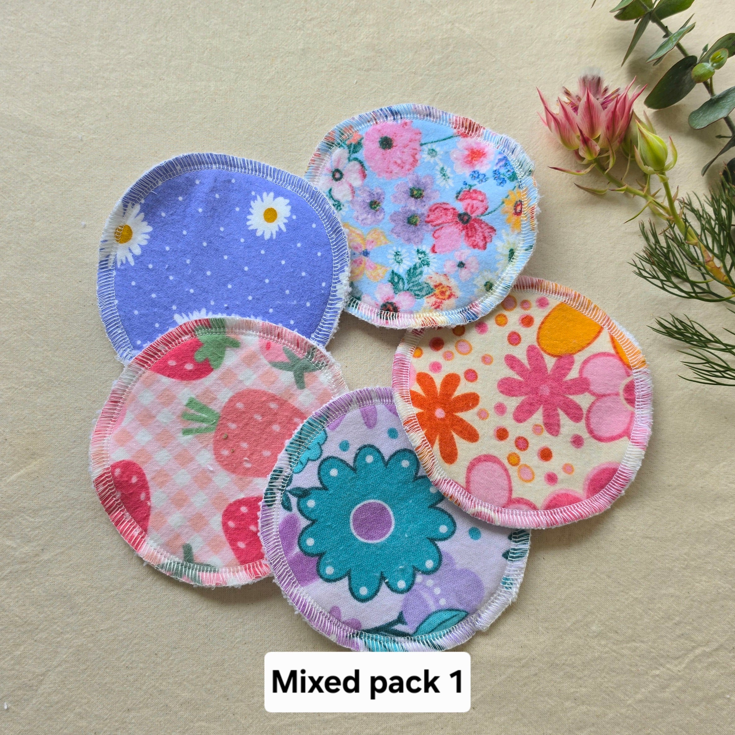 Reusable Face Rounds Set of 5