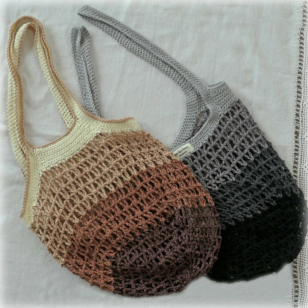 Eco friendly mesh market bags, free post