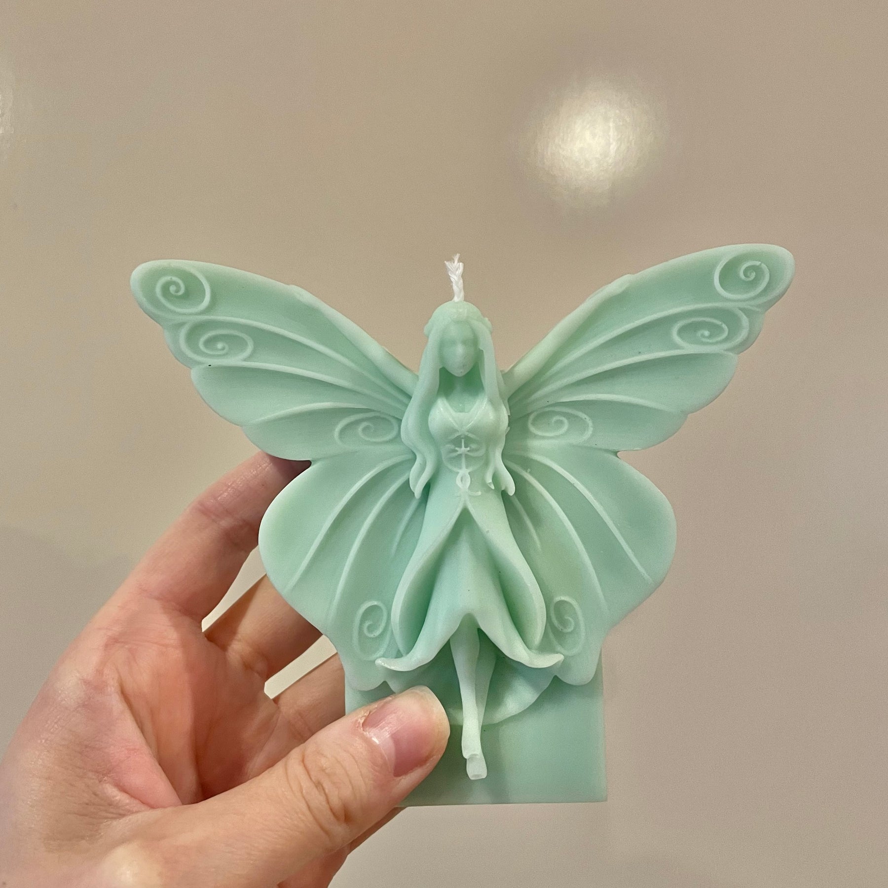 Fairy Angel Pillar Candle