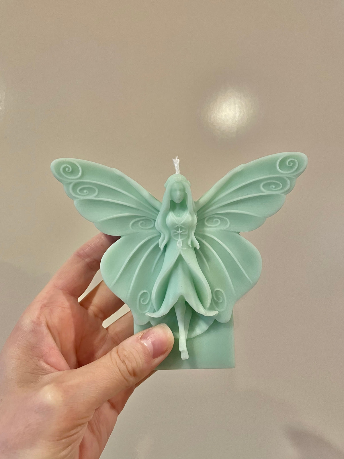Fairy Angel Pillar Candle
