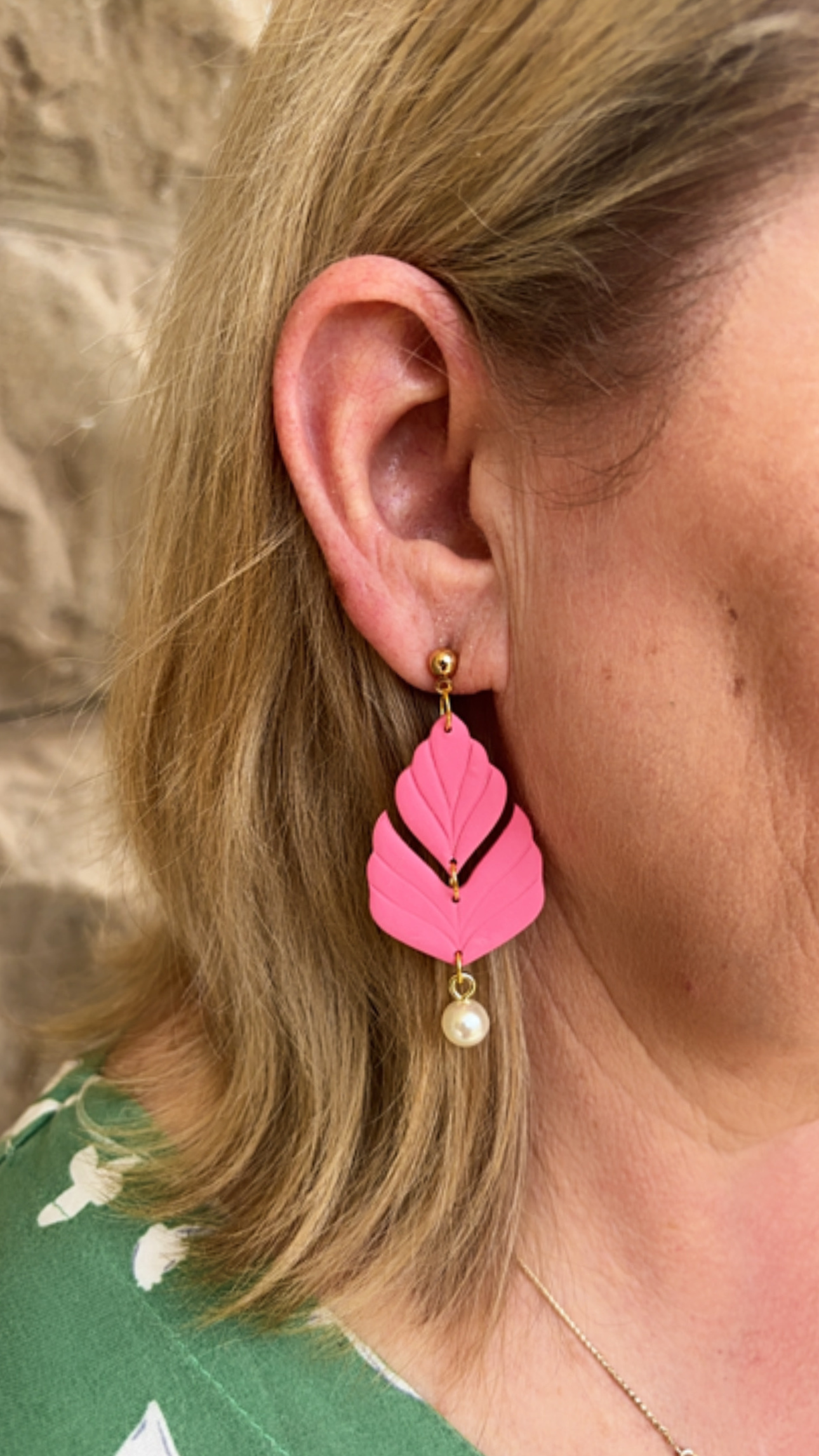 Elloise - Polymer Clay Dangle Earrings