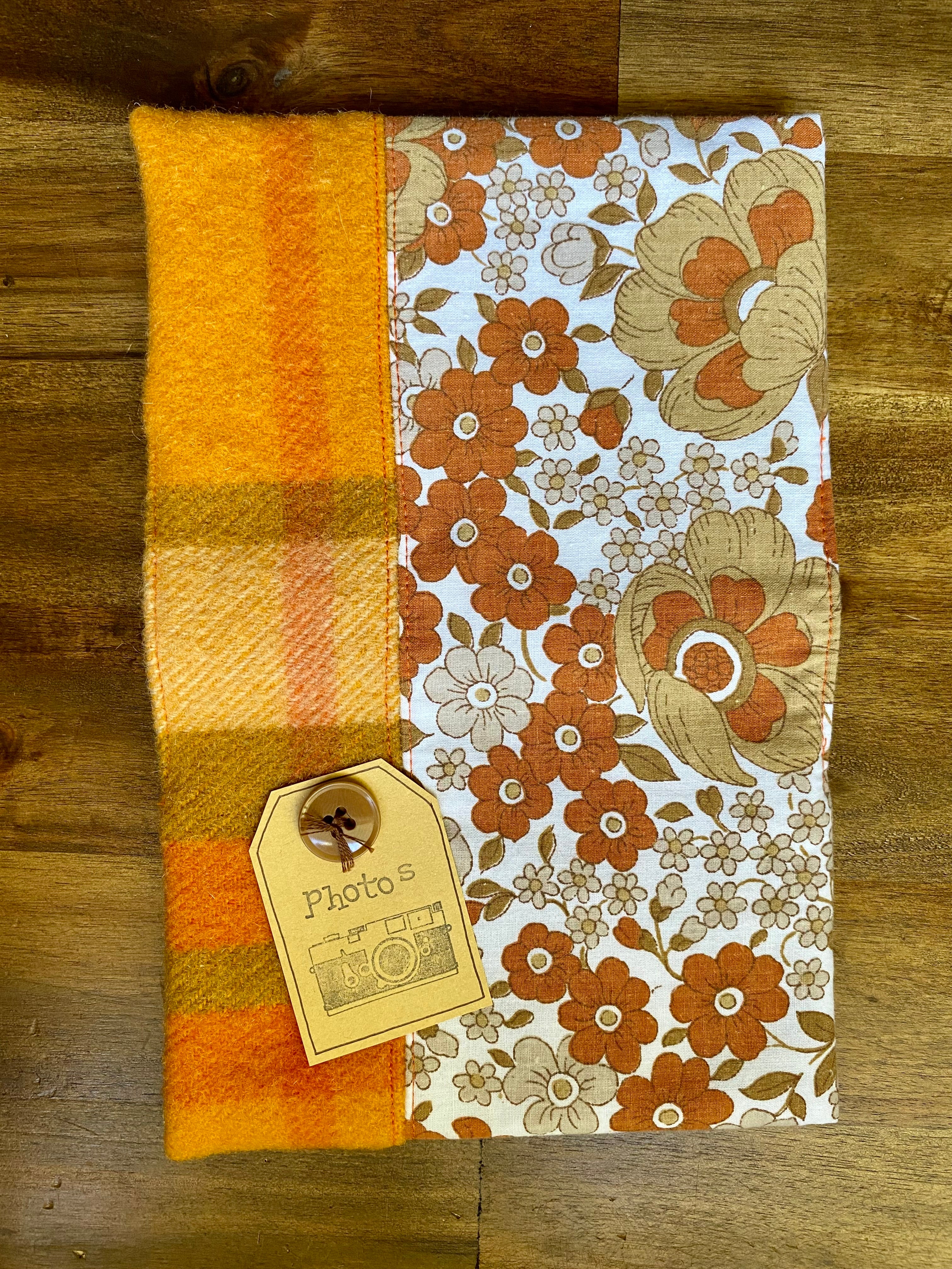 Mini Photo Album - Orange