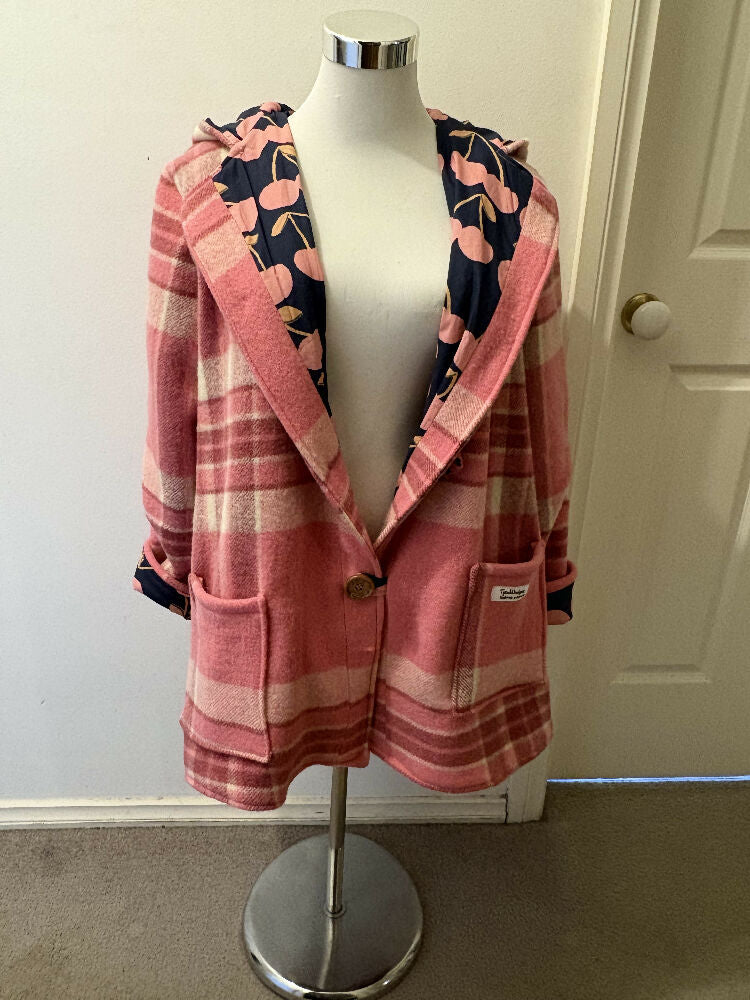 Pink jacket - size 16