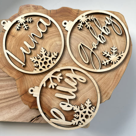 Xmas Name Decoration