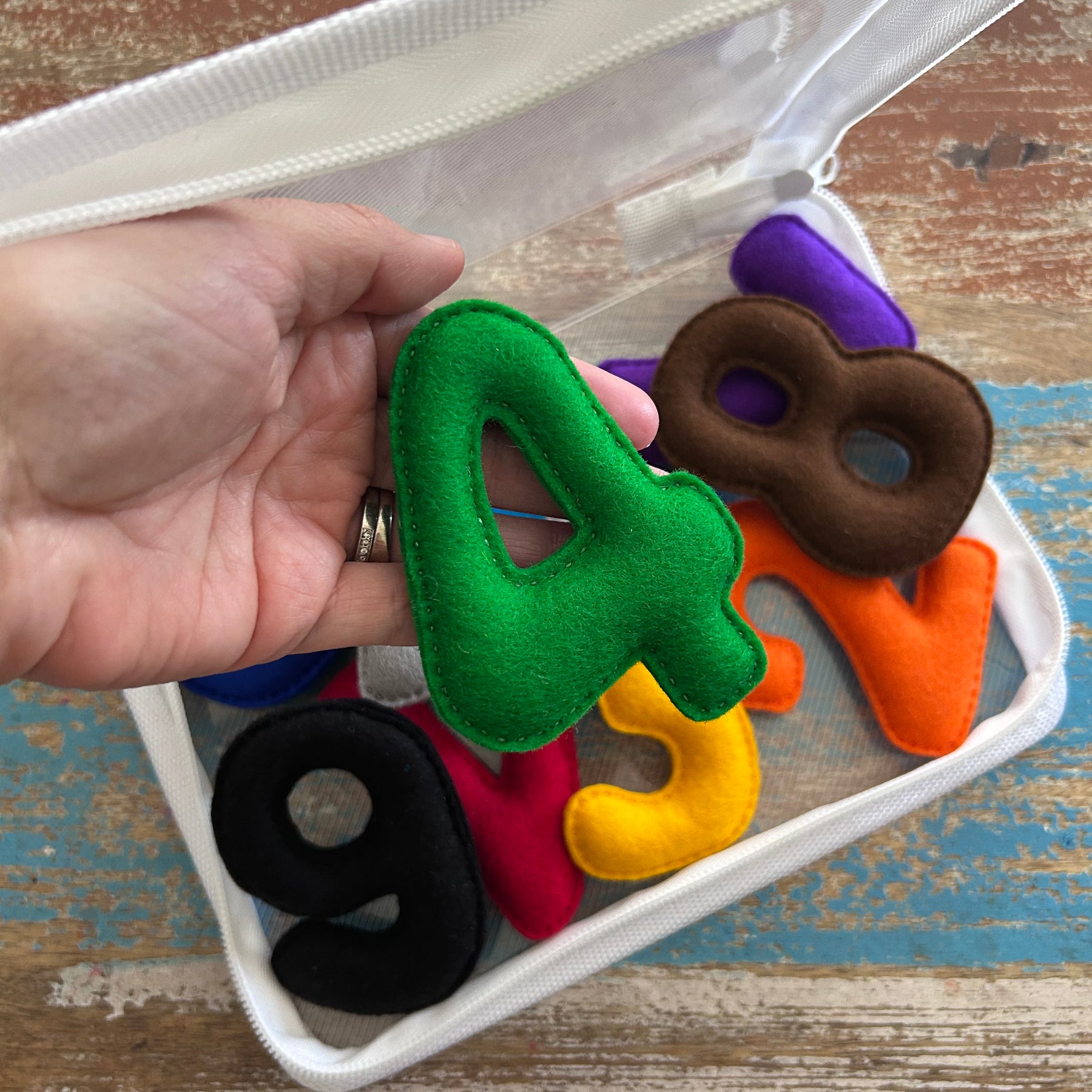 Set of numbers, homeschool, preschool, toddler gift for learning