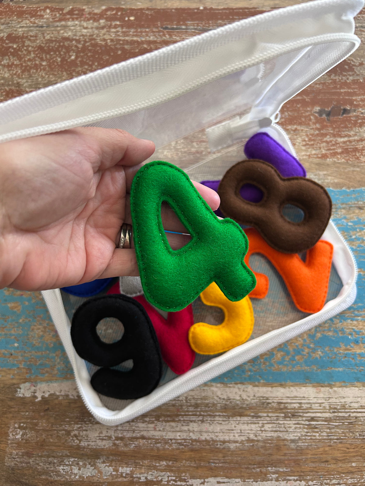 Set of numbers, homeschool, preschool, toddler gift for learning