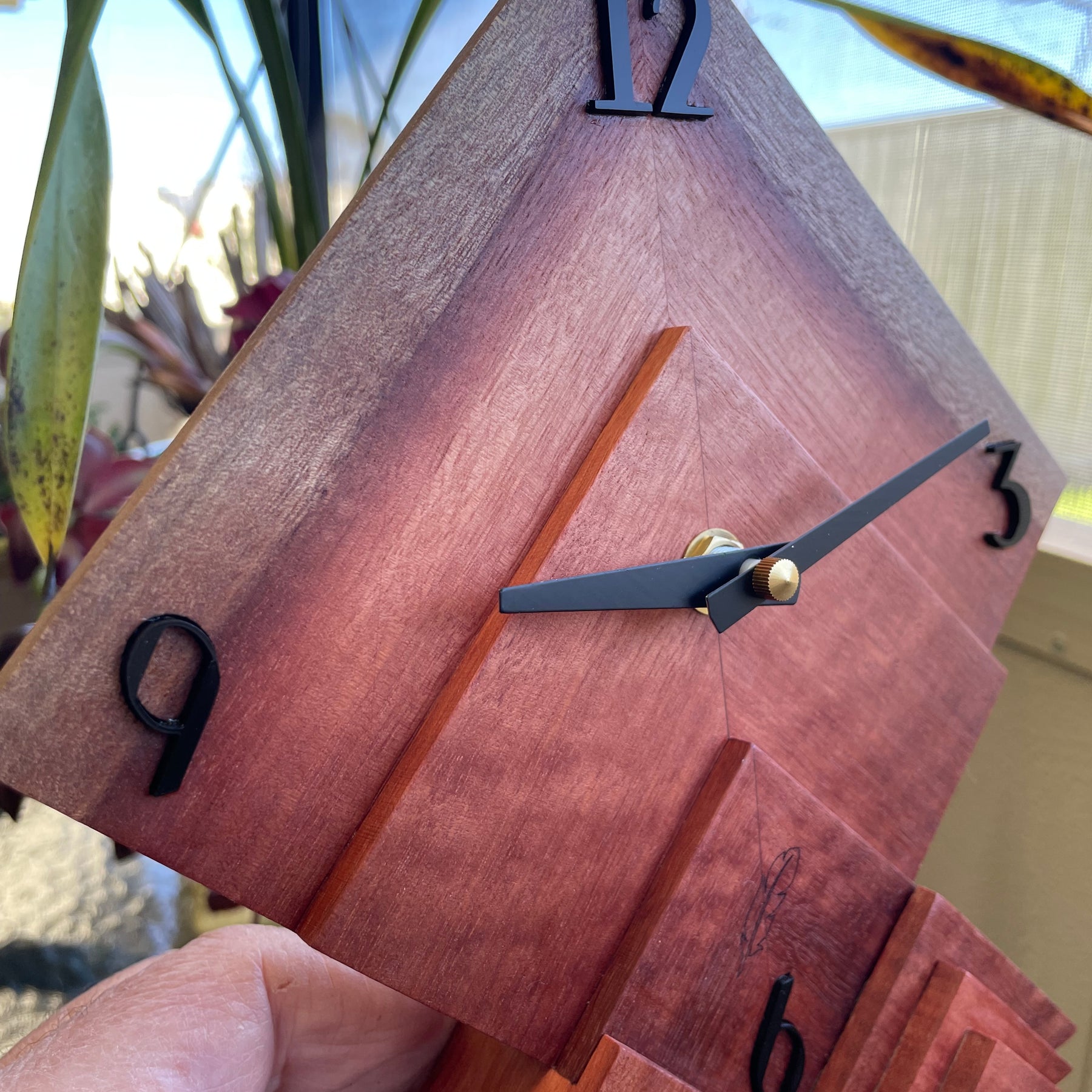 Art Deco style table clock