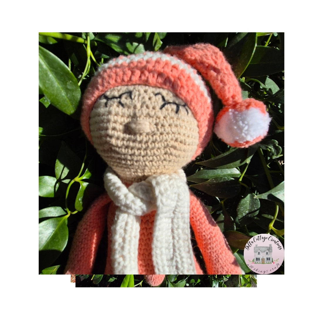 Handmade Crochet Sleeping Doll Sonja