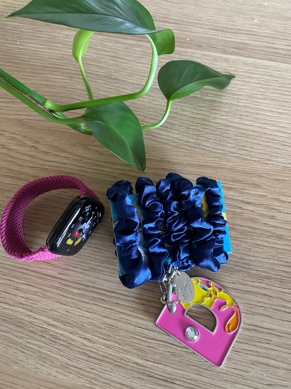 Mini School Satin Scrunchies | Set of 6
