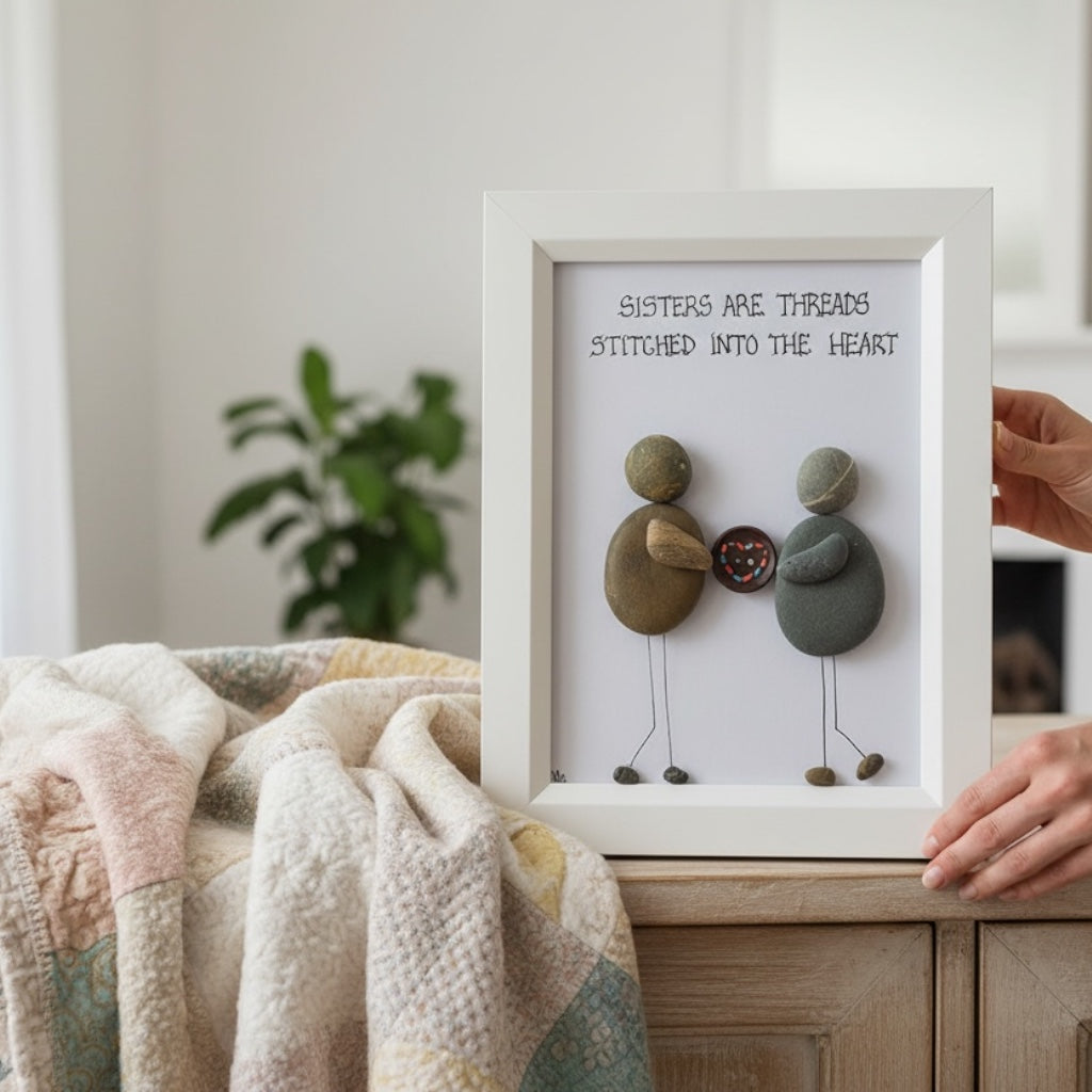 Celebrating sisters one pebble at a time