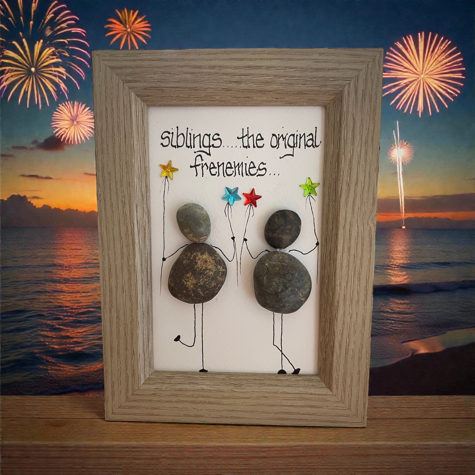Celebrating sisters one pebble at a time