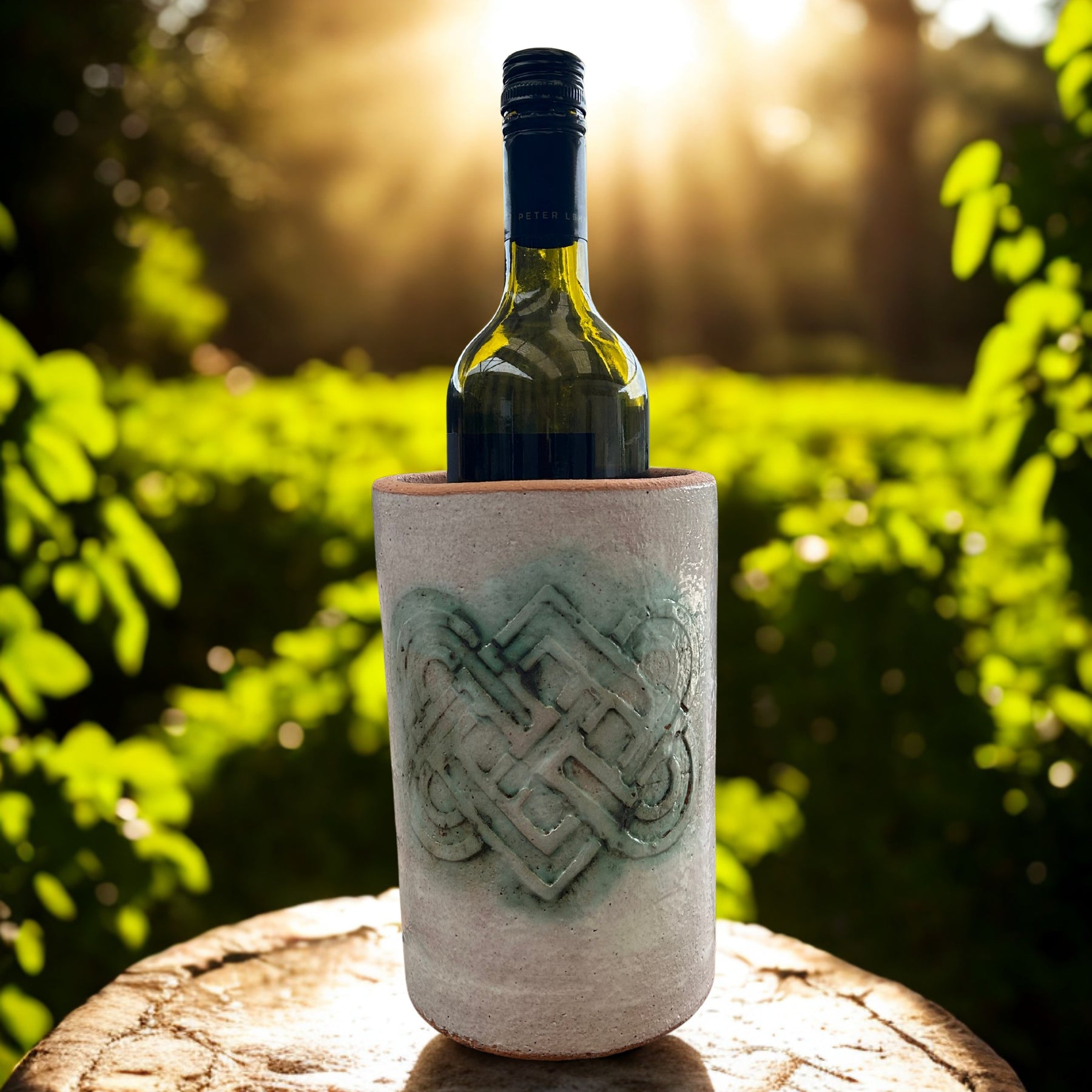 Ceramic wine cooler