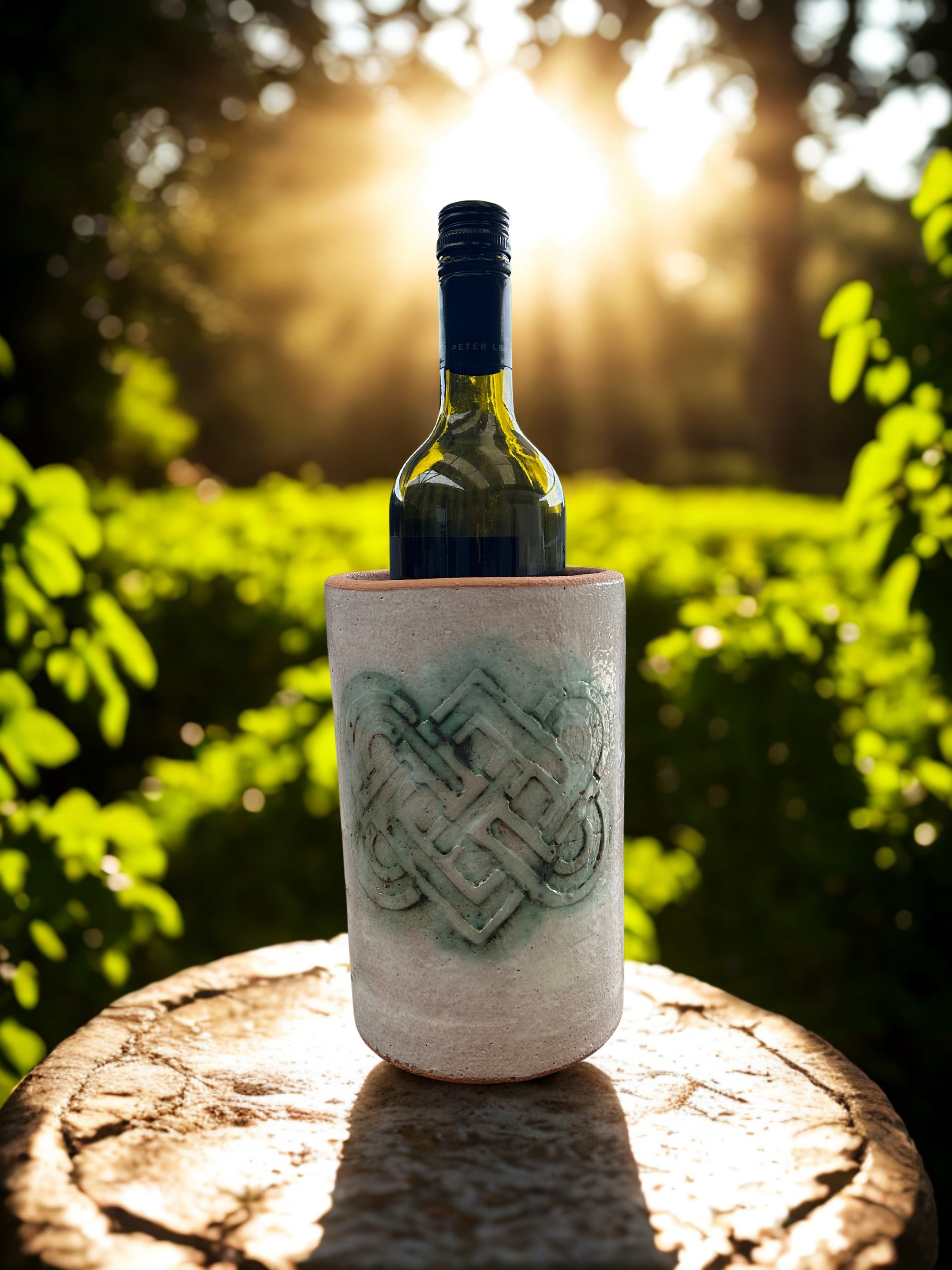 Ceramic wine cooler