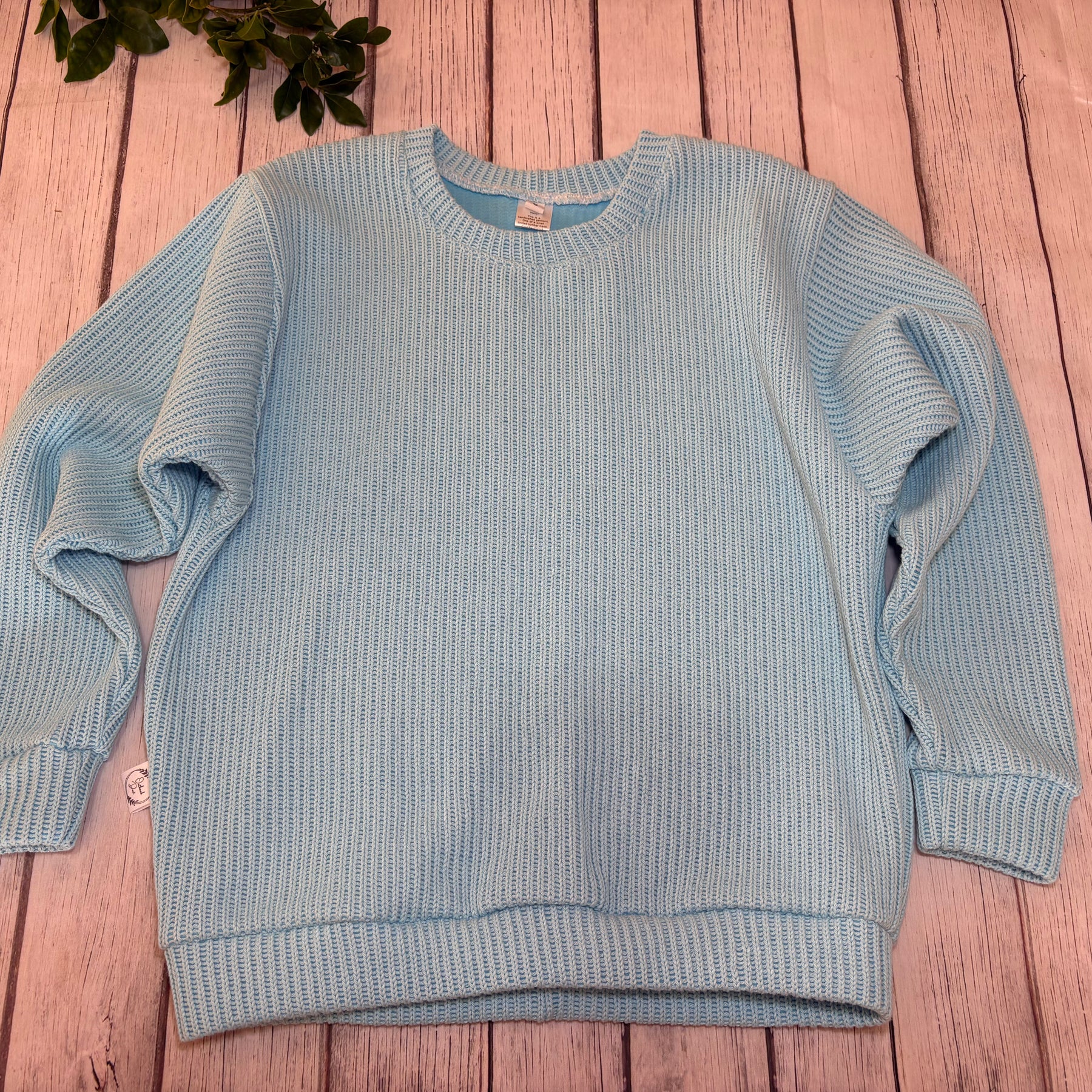 Kid's 'Knit Look' Jumper- Size 6