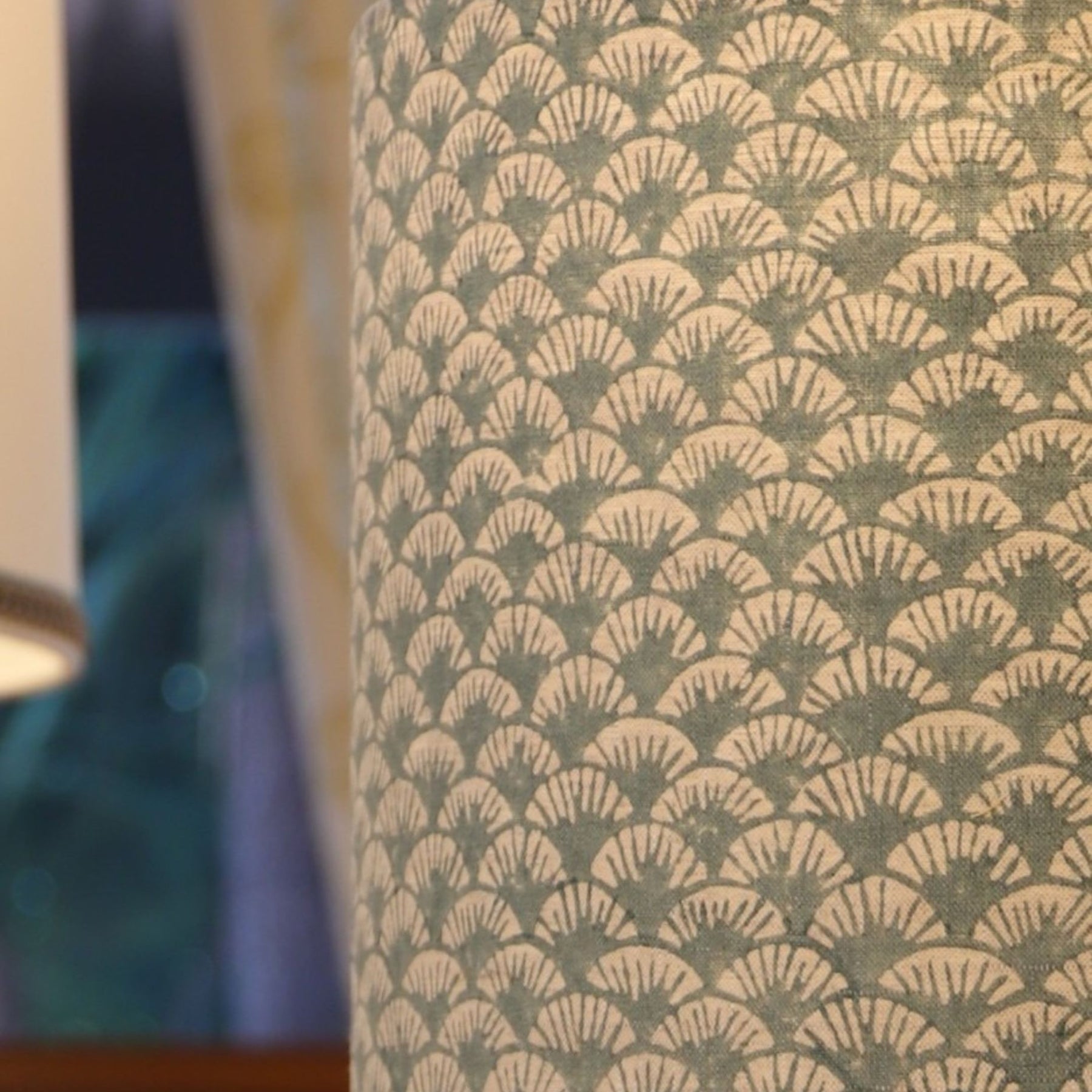 30cm Drum Lampshade in various fabrics