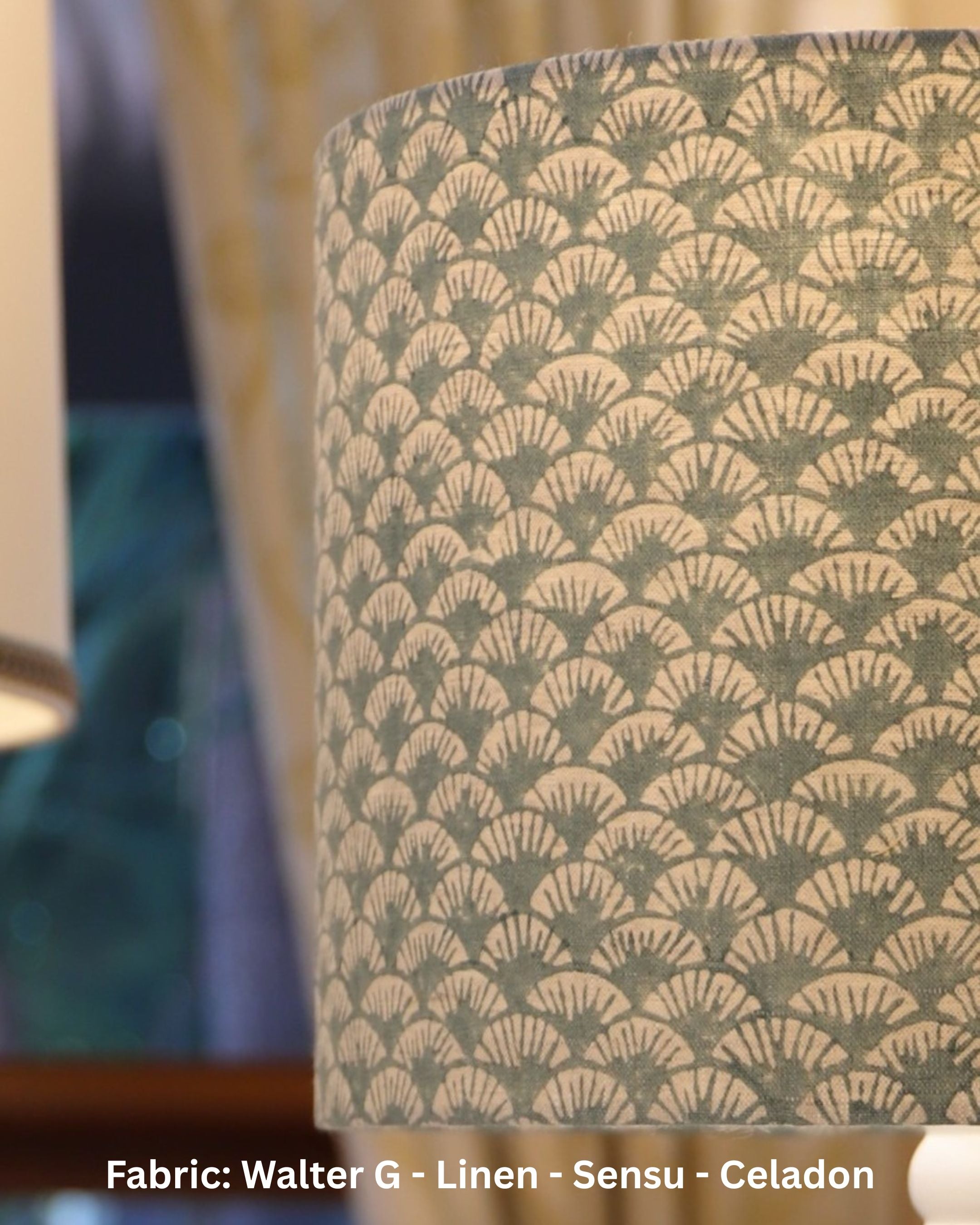 30cm Drum Lampshade in various fabrics