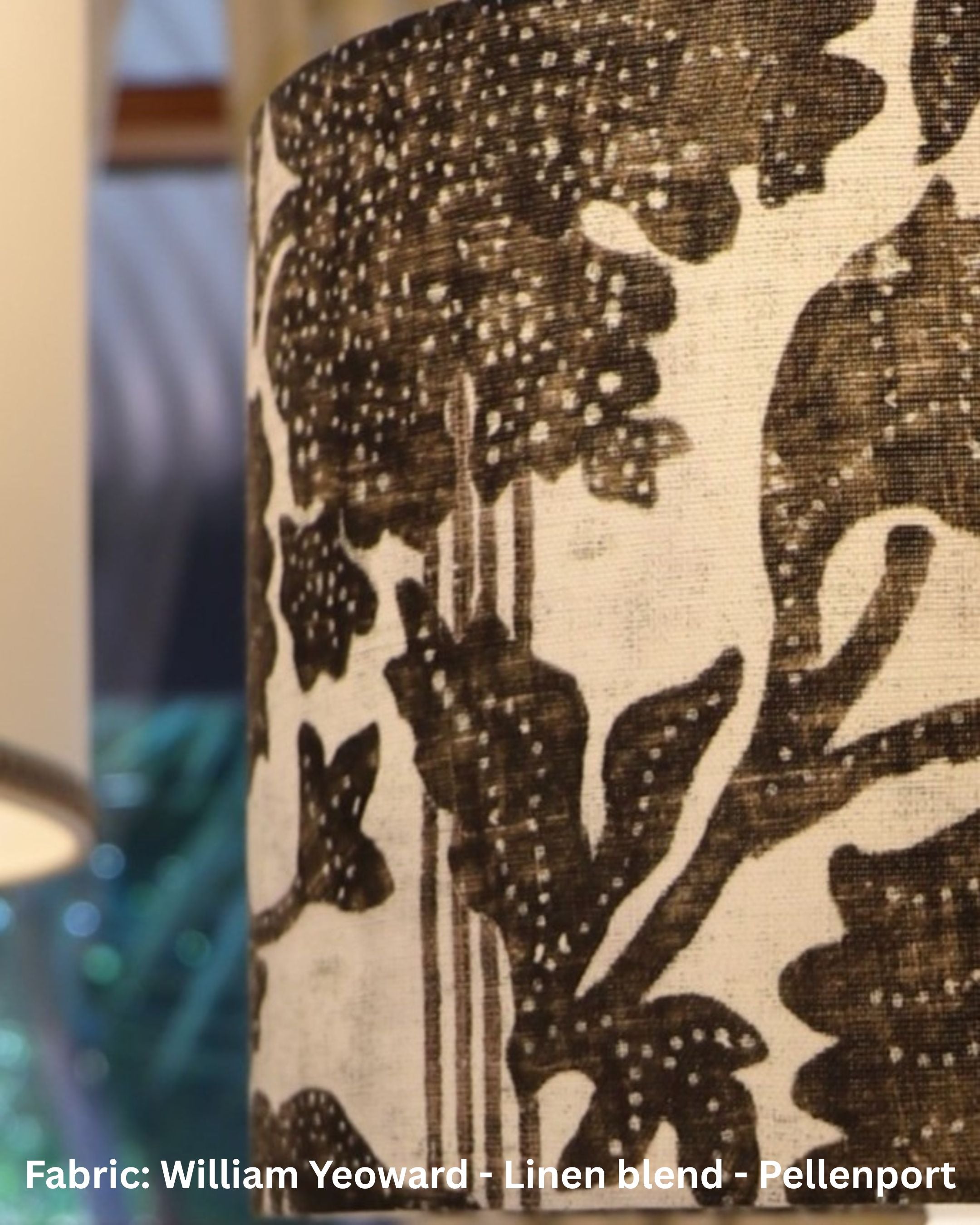 30cm Drum Lampshade in various fabrics