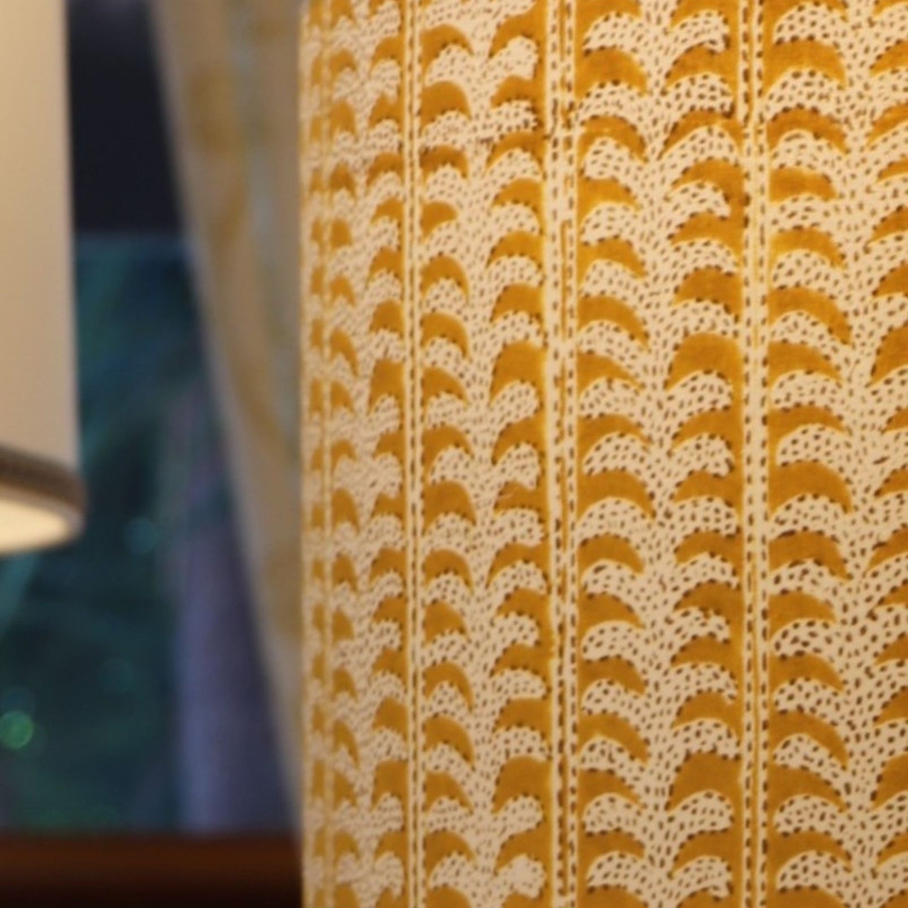30cm Drum Lampshade in various fabrics