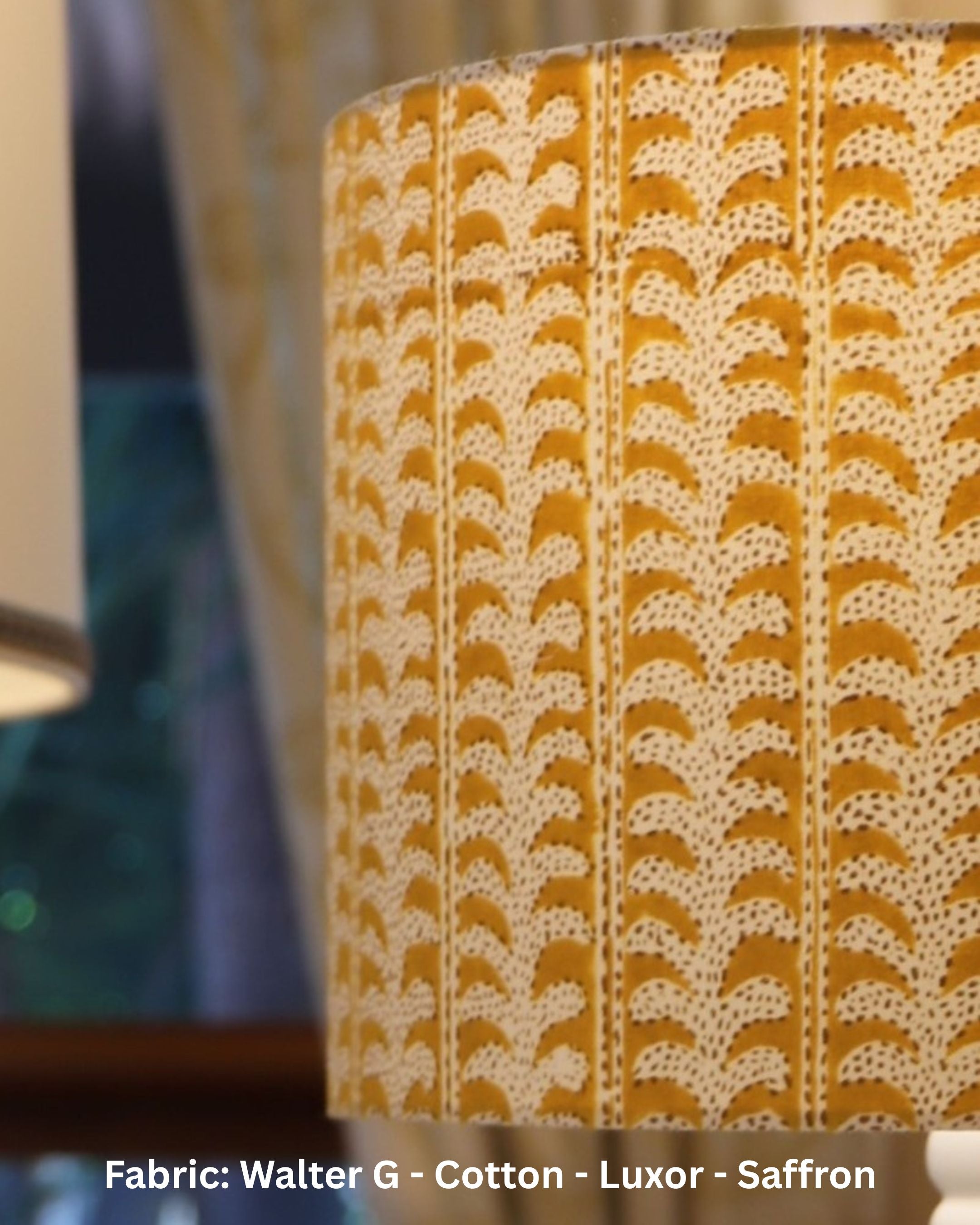 30cm Drum Lampshade in various fabrics