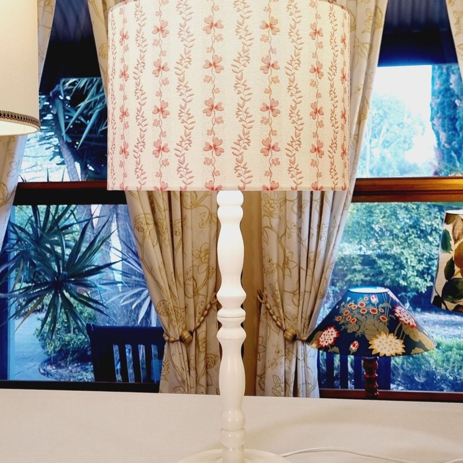 30cm Drum Lampshade in various fabrics