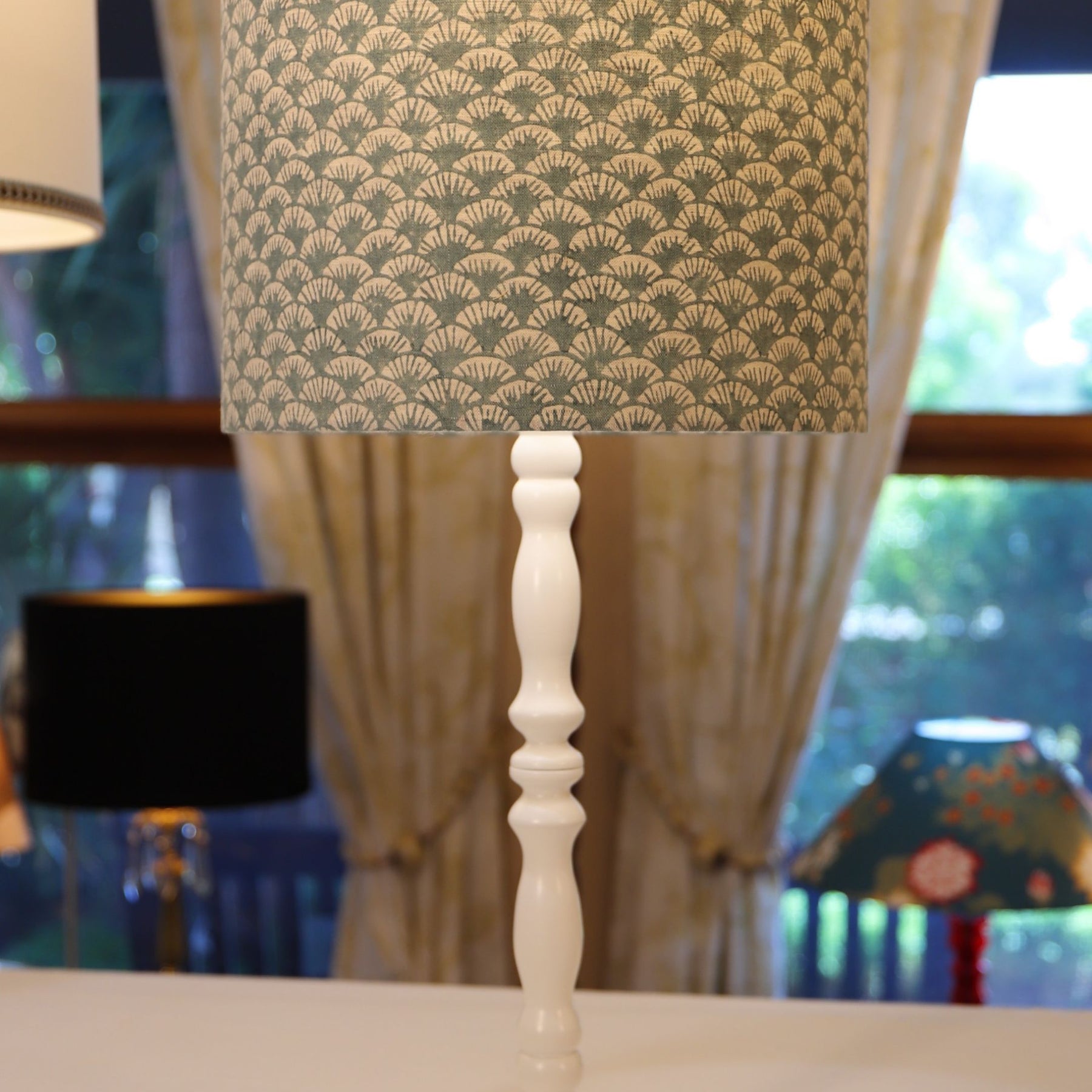 30cm Drum Lampshade in various fabrics