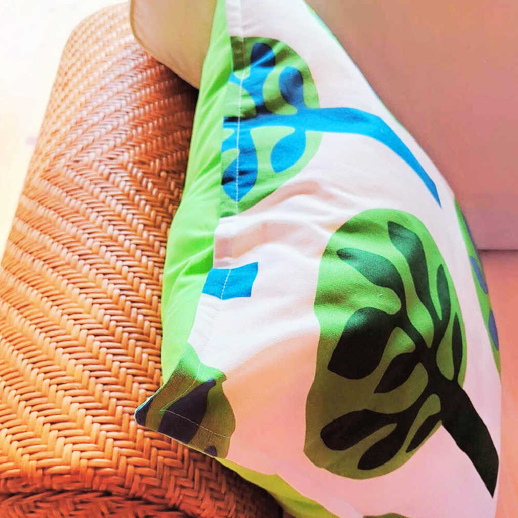 Large Cushion | Funky Tree Design | Includes Insert