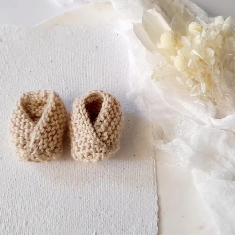 Baby Booties Australian Alpaca Newborn Gift Baby Boy