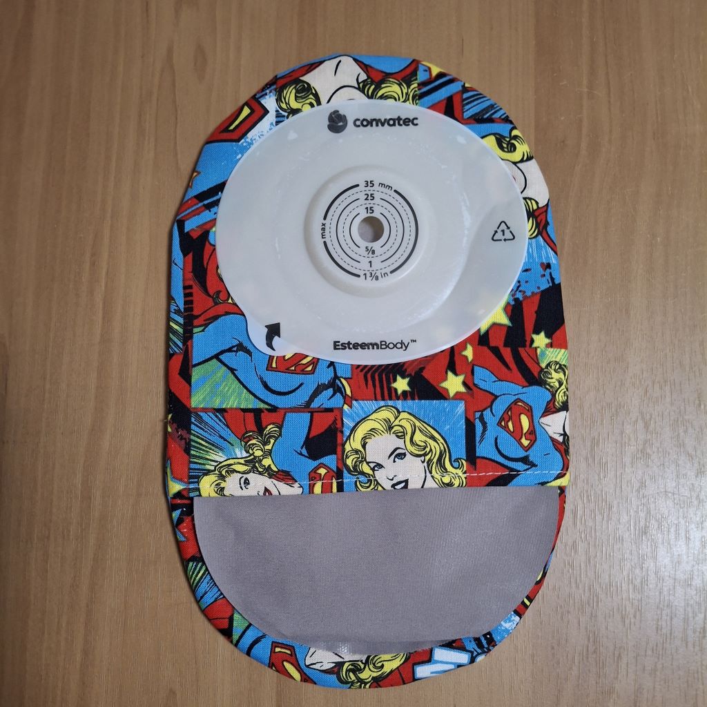 STOMA BAG COVER LARGE  Suitable for Ileostomy, Colostomy, Urostomy