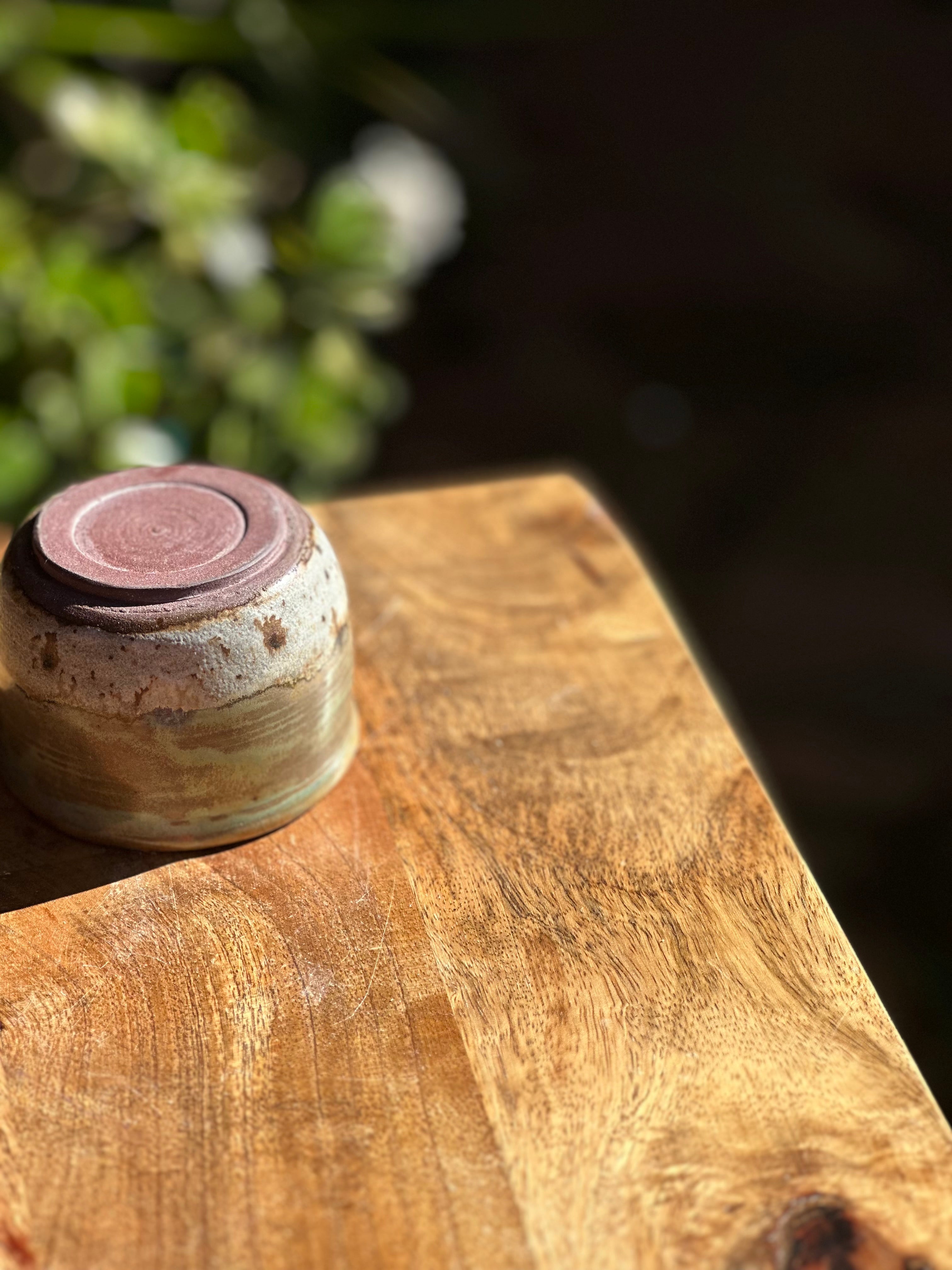 Mystic Tide Wine Cup | Crimson Clay Stoneware