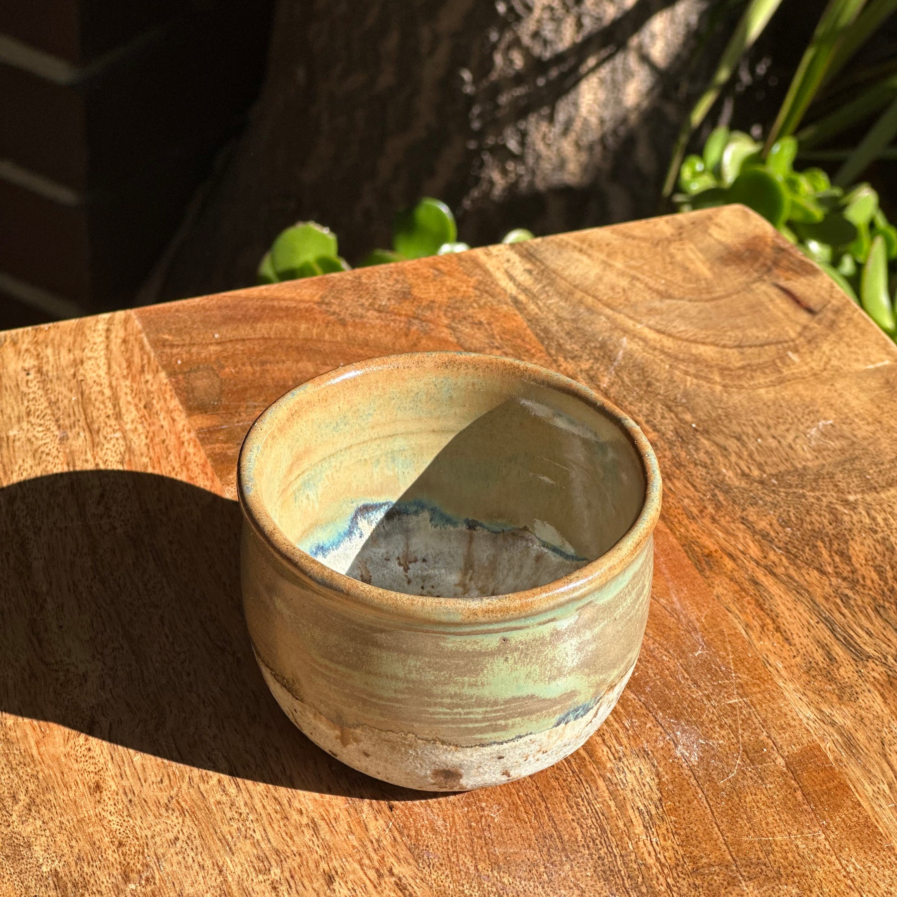 Mystic Tide Wine Cup | Crimson Clay Stoneware