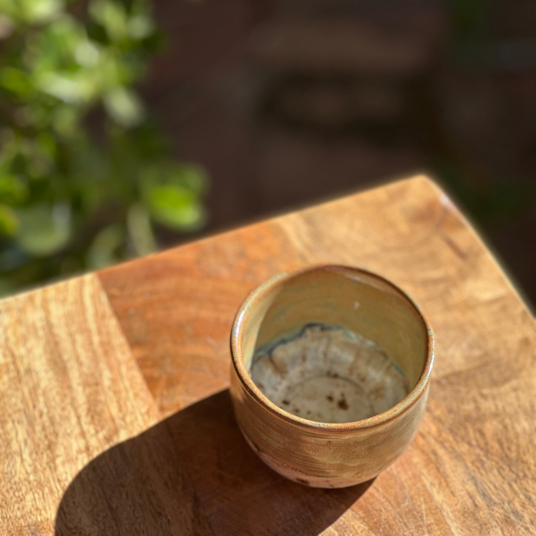 Mystic Tide Wine Cup | Crimson Clay Stoneware