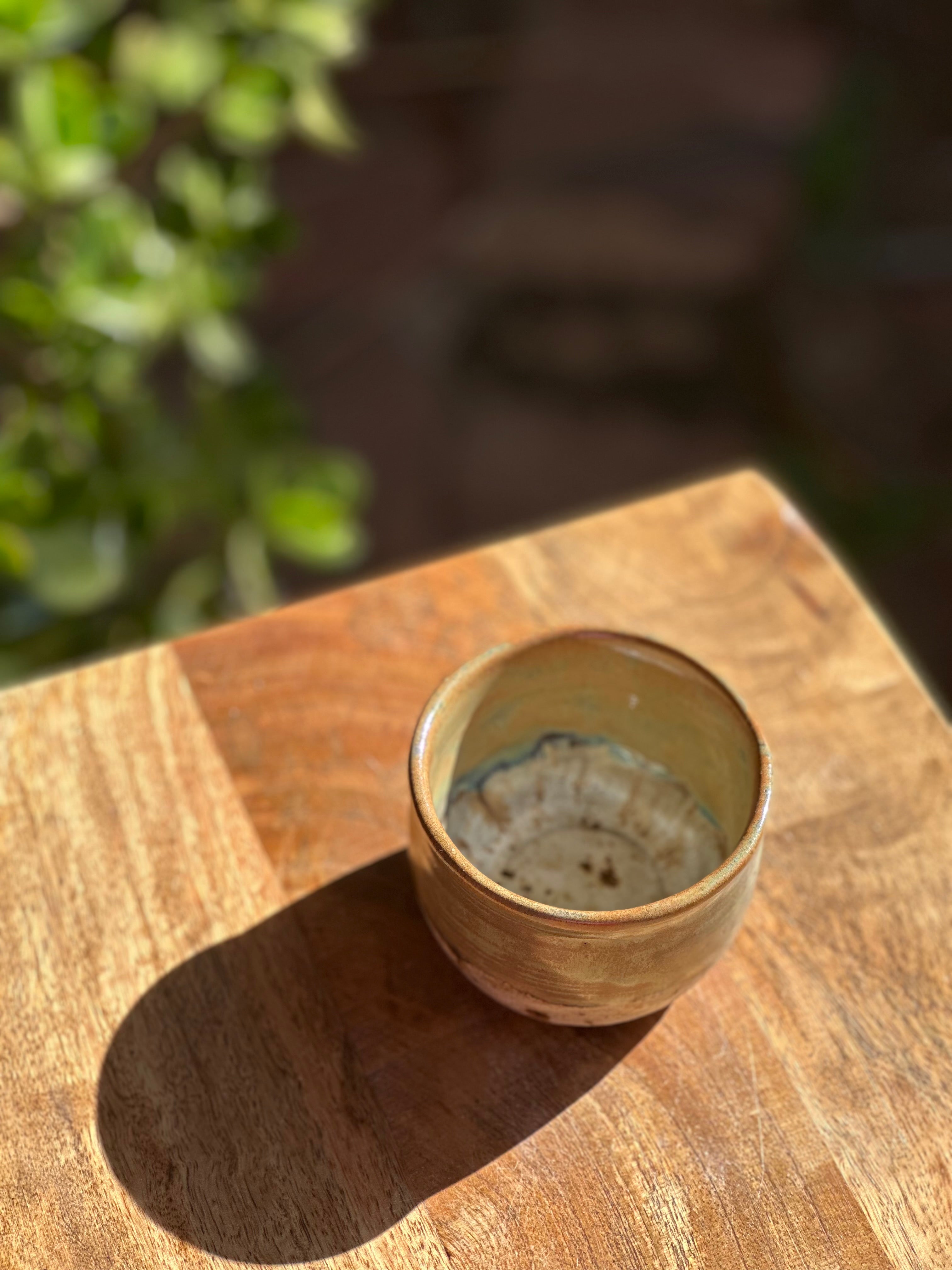 Mystic Tide Wine Cup | Crimson Clay Stoneware