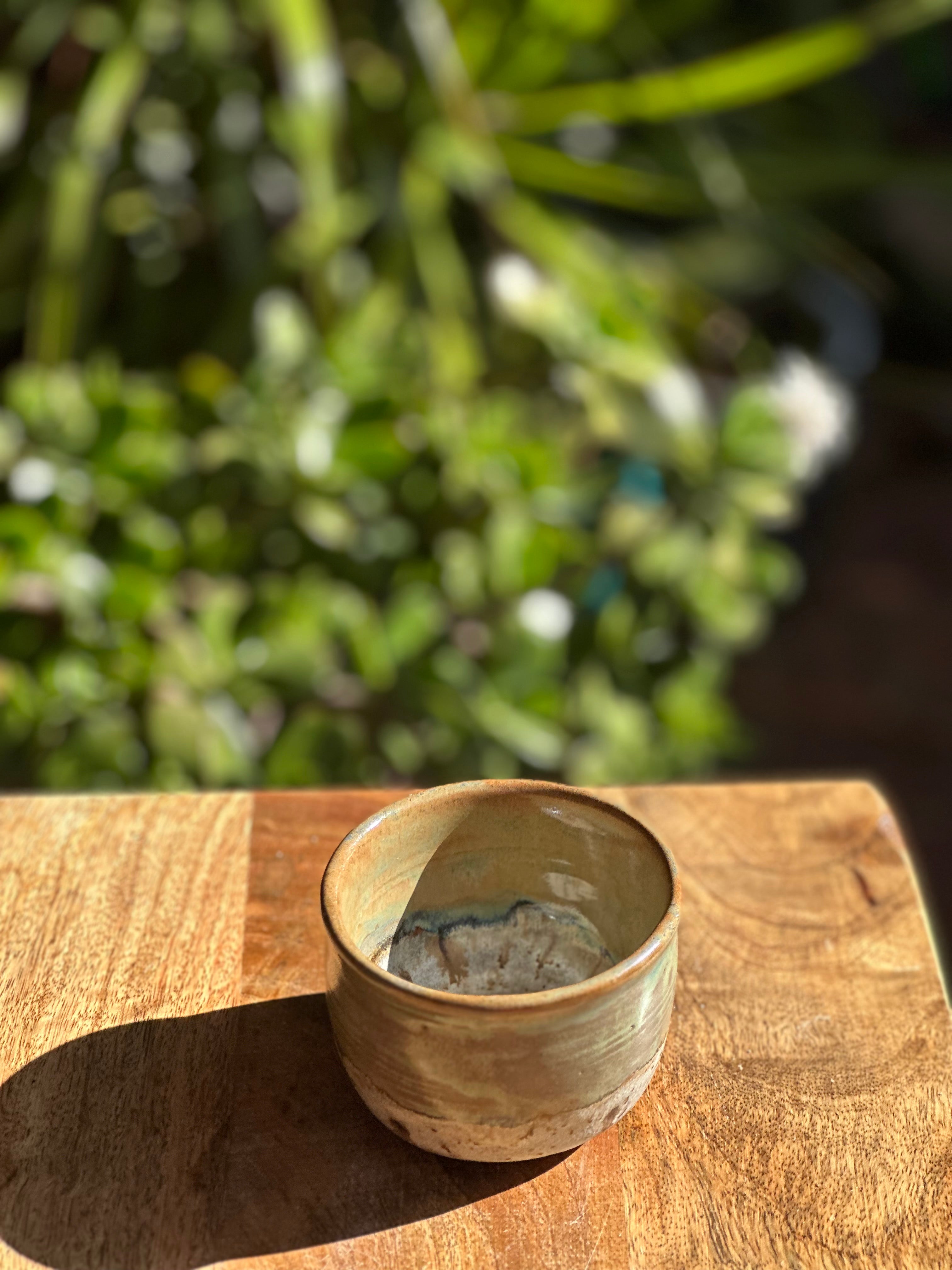 Mystic Tide Wine Cup | Crimson Clay Stoneware