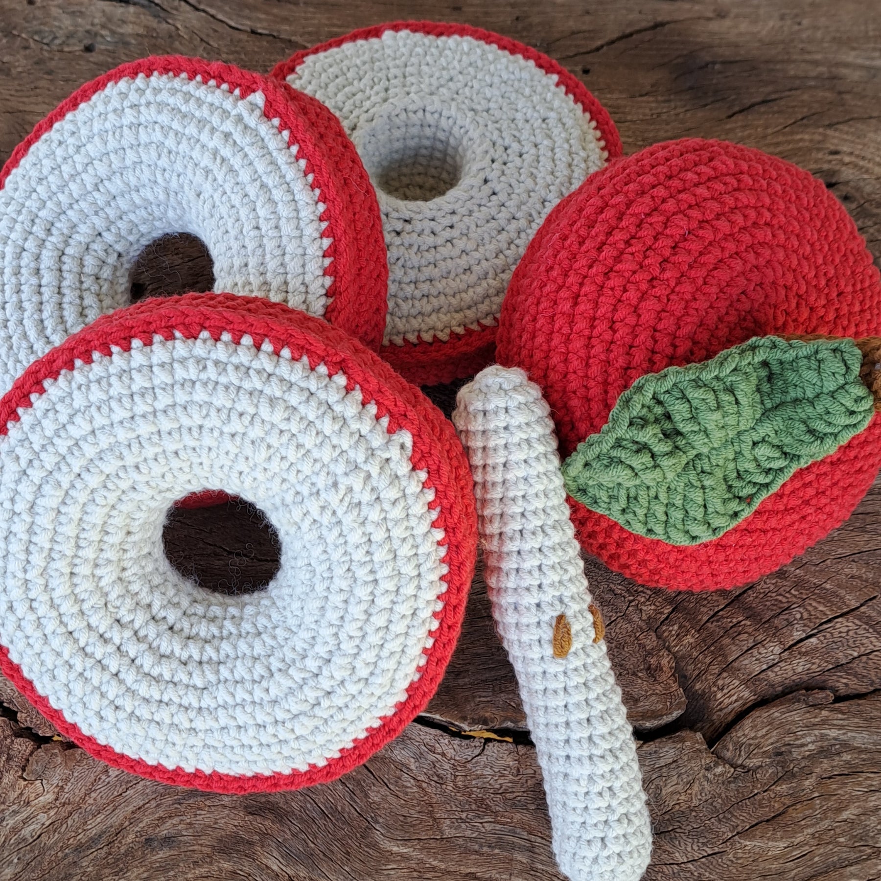 apple stacker toy for creative play