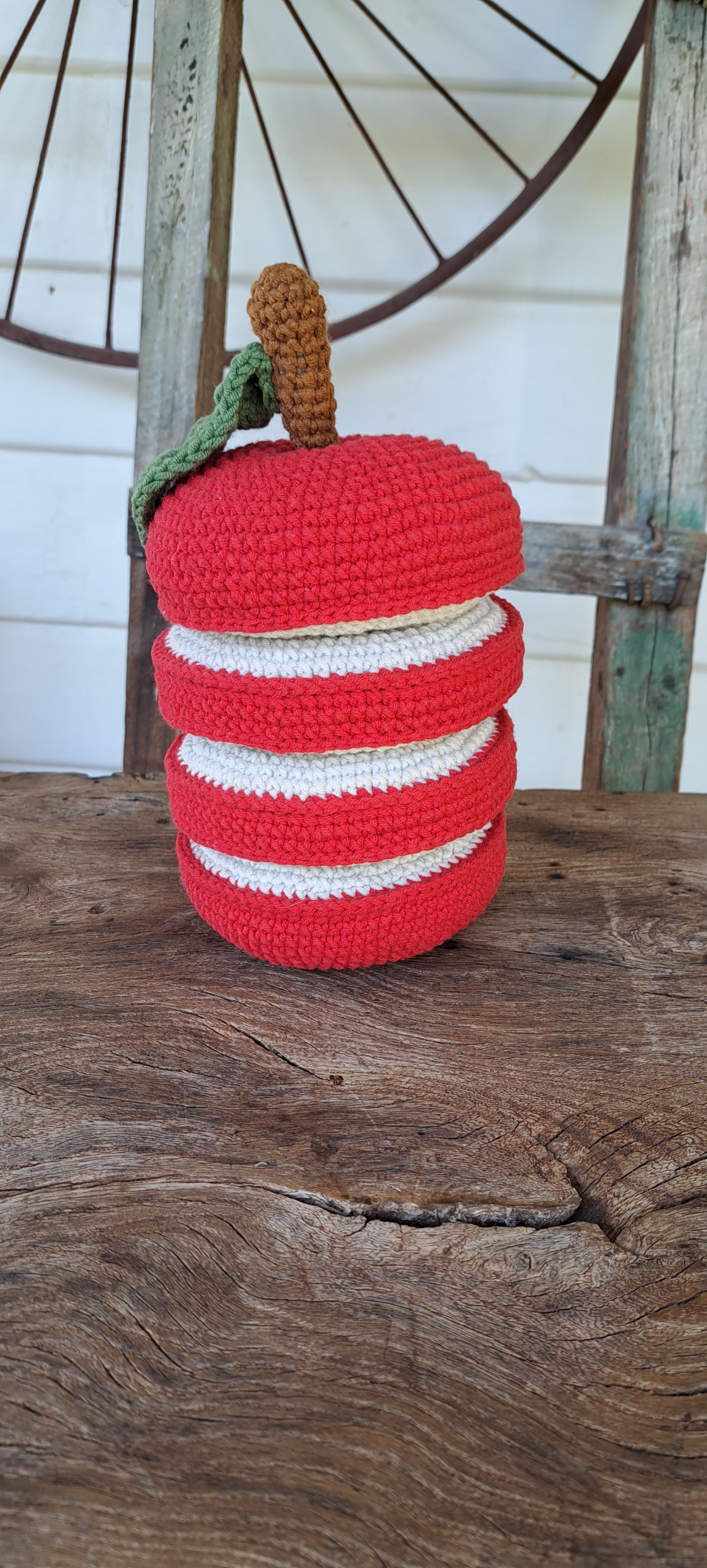 apple stacker toy for creative play