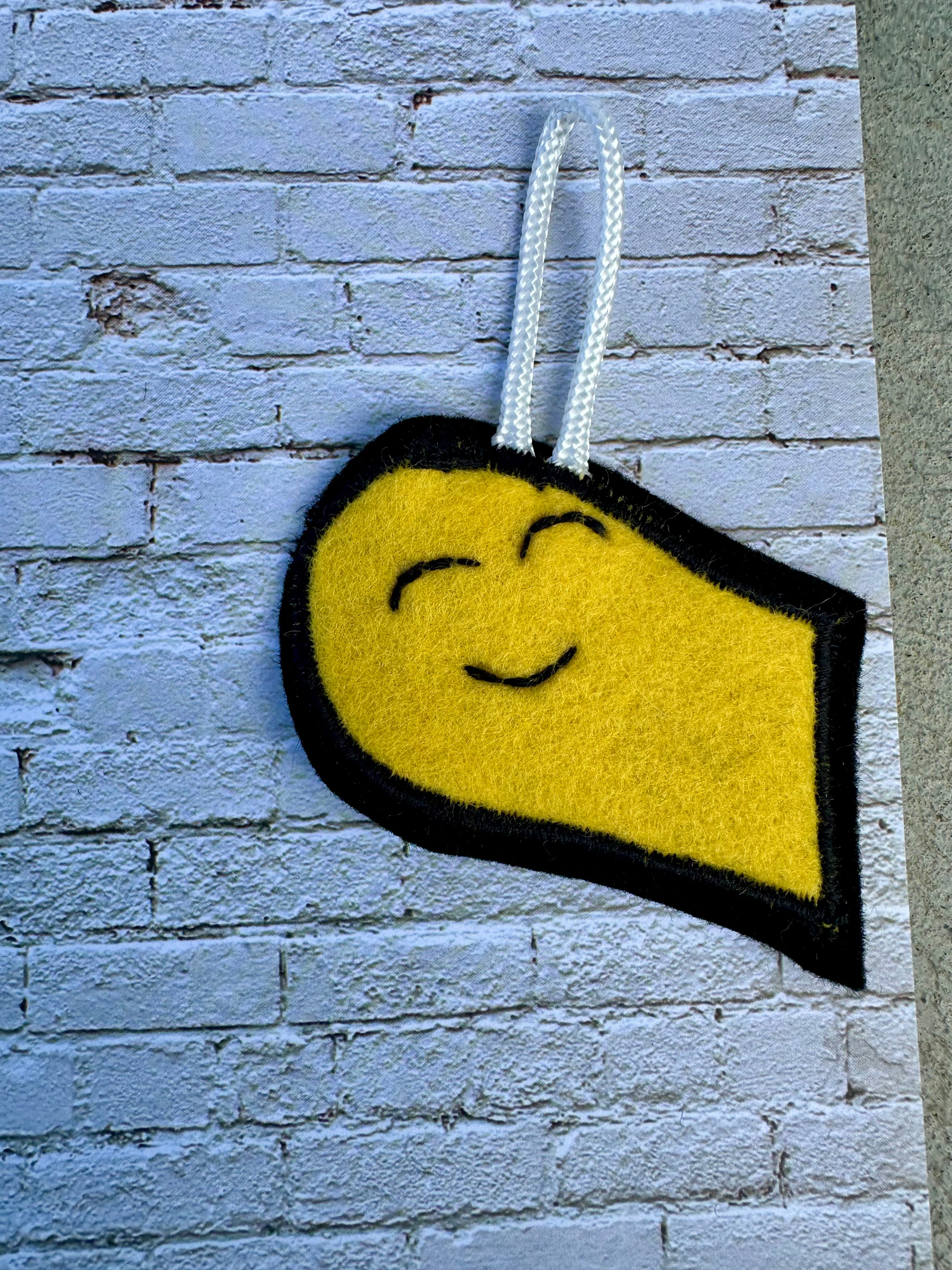 Doogle  Hobart graffiti guy felt bag charm