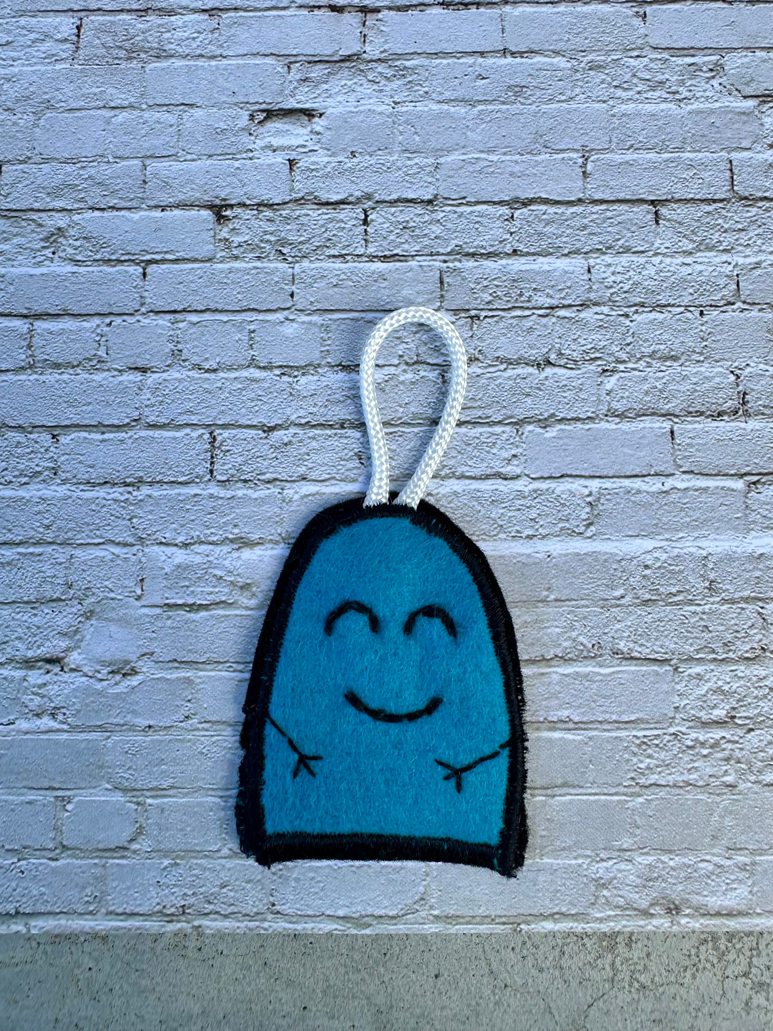 Doogle  Hobart graffiti guy felt bag charm