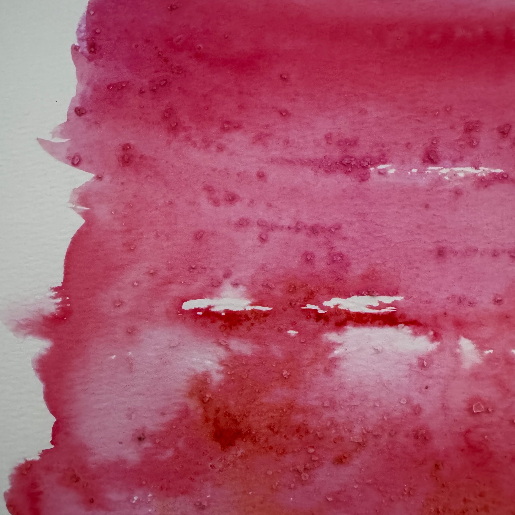 Original Abstract Watercolour - Summer Held On