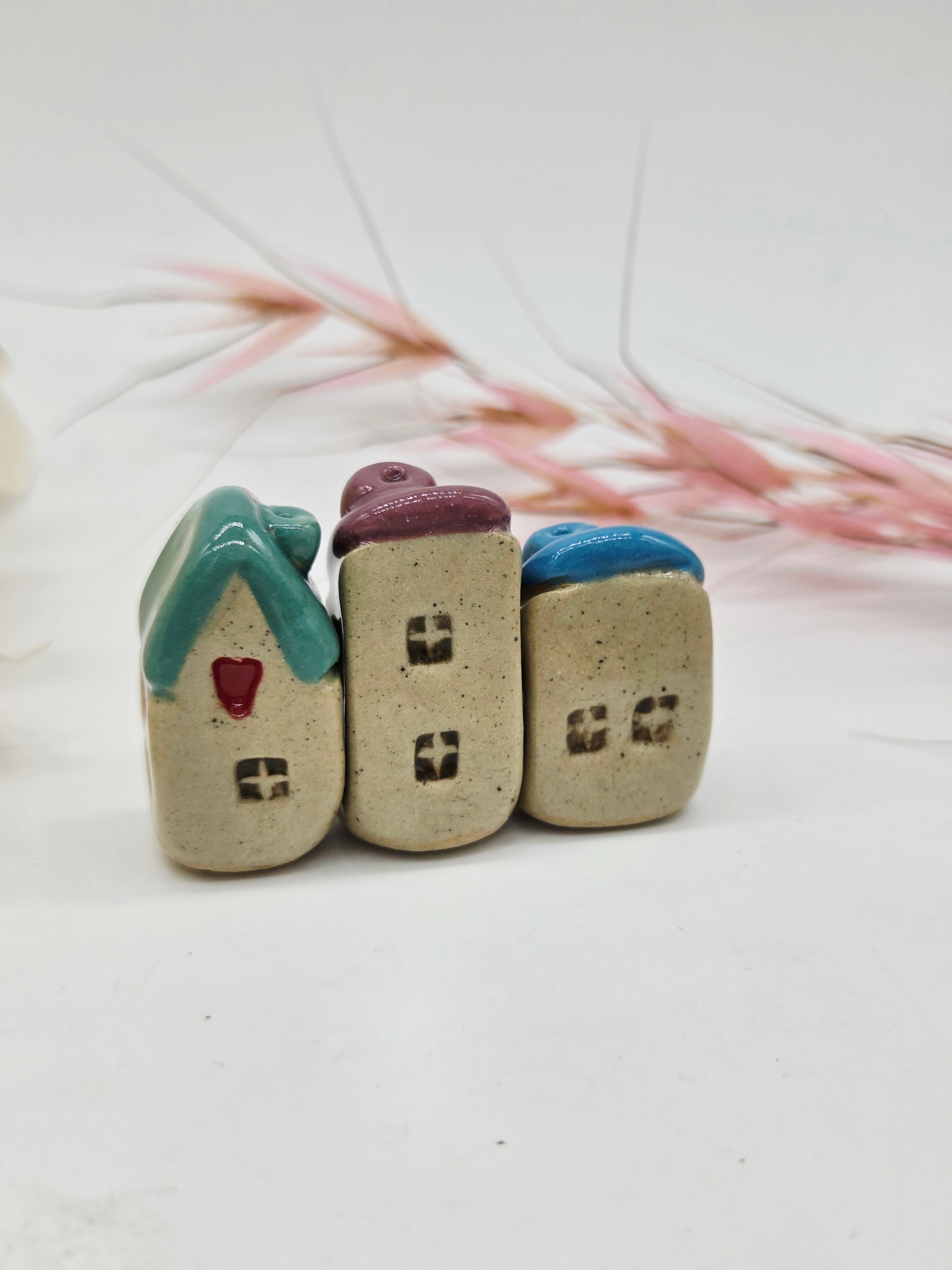 Tiny Ceramic Village - Pine Mews