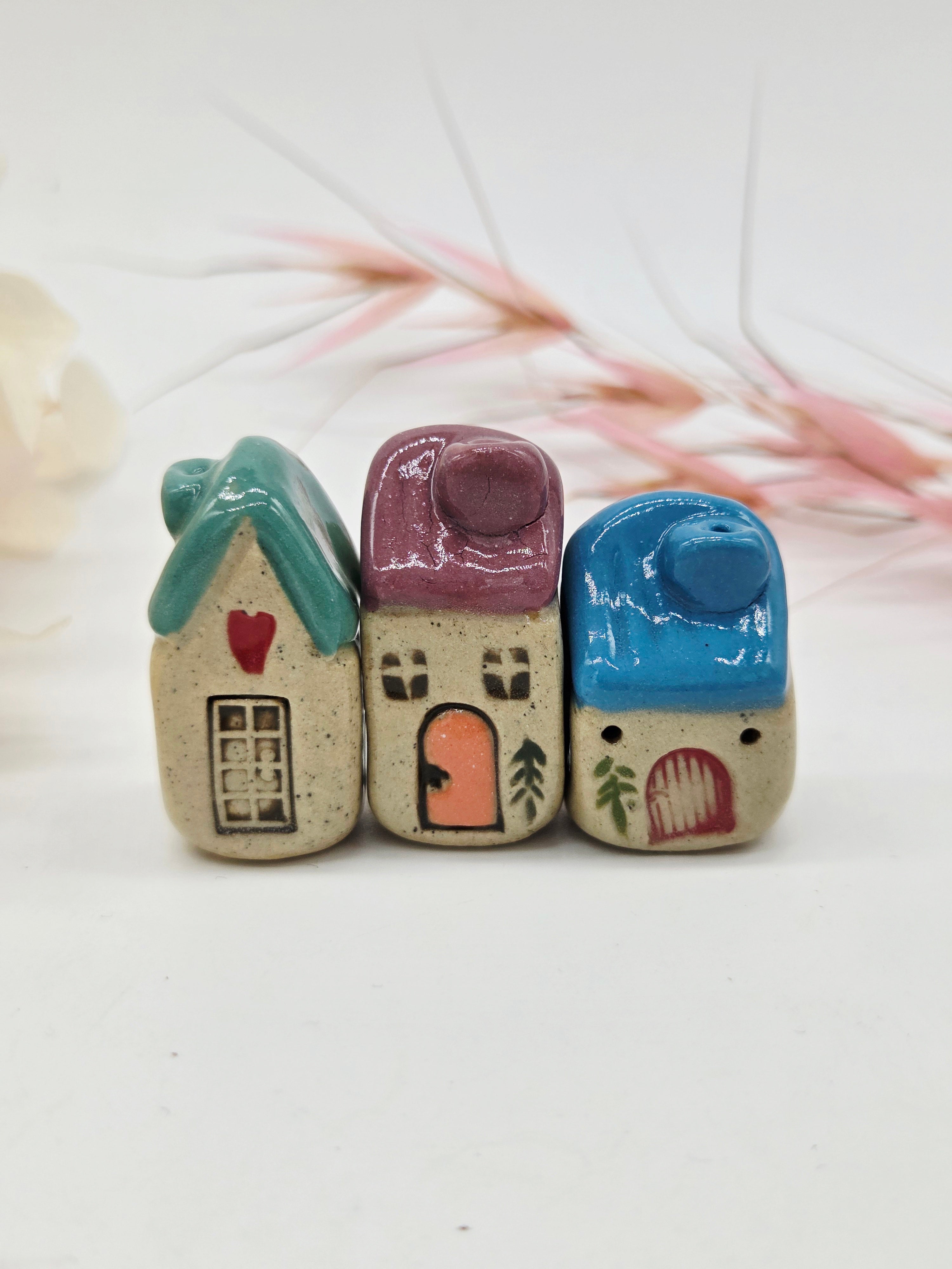 Tiny Ceramic Village - Pine Mews