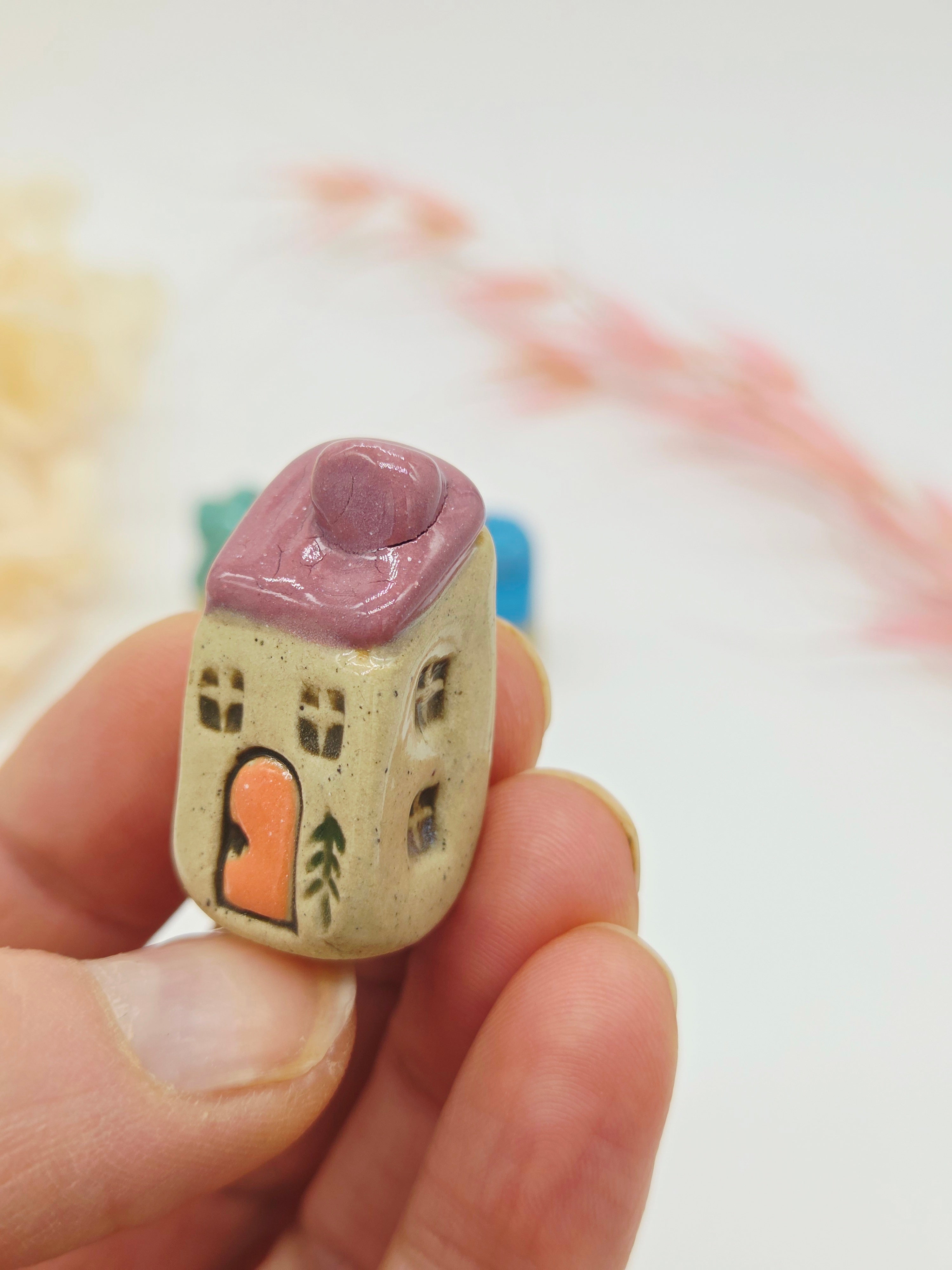 Tiny Ceramic Village - Pine Mews
